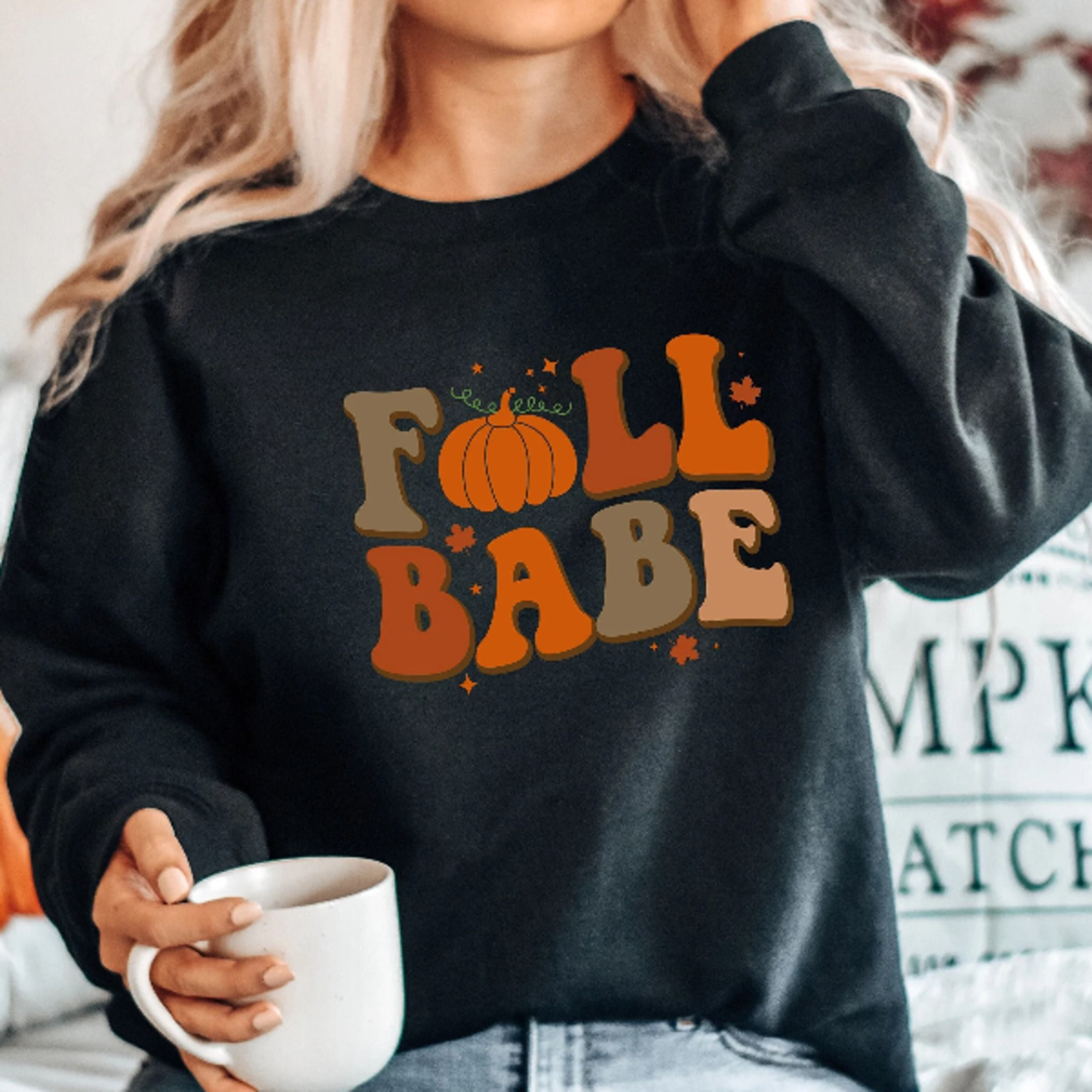womens fall sweater, fall babe shirt, fall vibes t shirt, hello autumn t shirt, fall babe t-shirt, fall vibes, pumpkin l