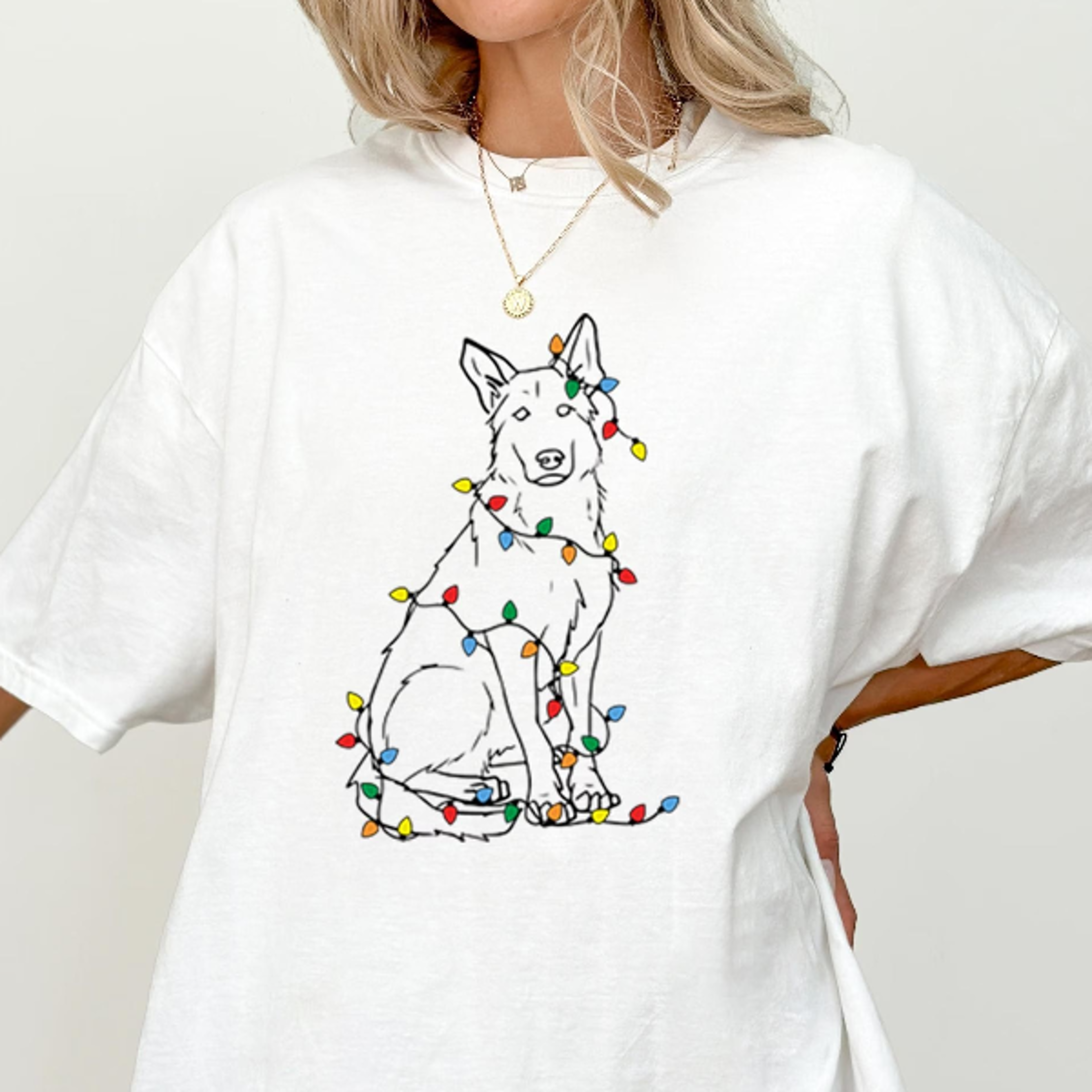 german shepherd christmas sweatshirt, christmas german shepherd shirt, cute dog mom sweatshirt, dog lover family gift, w