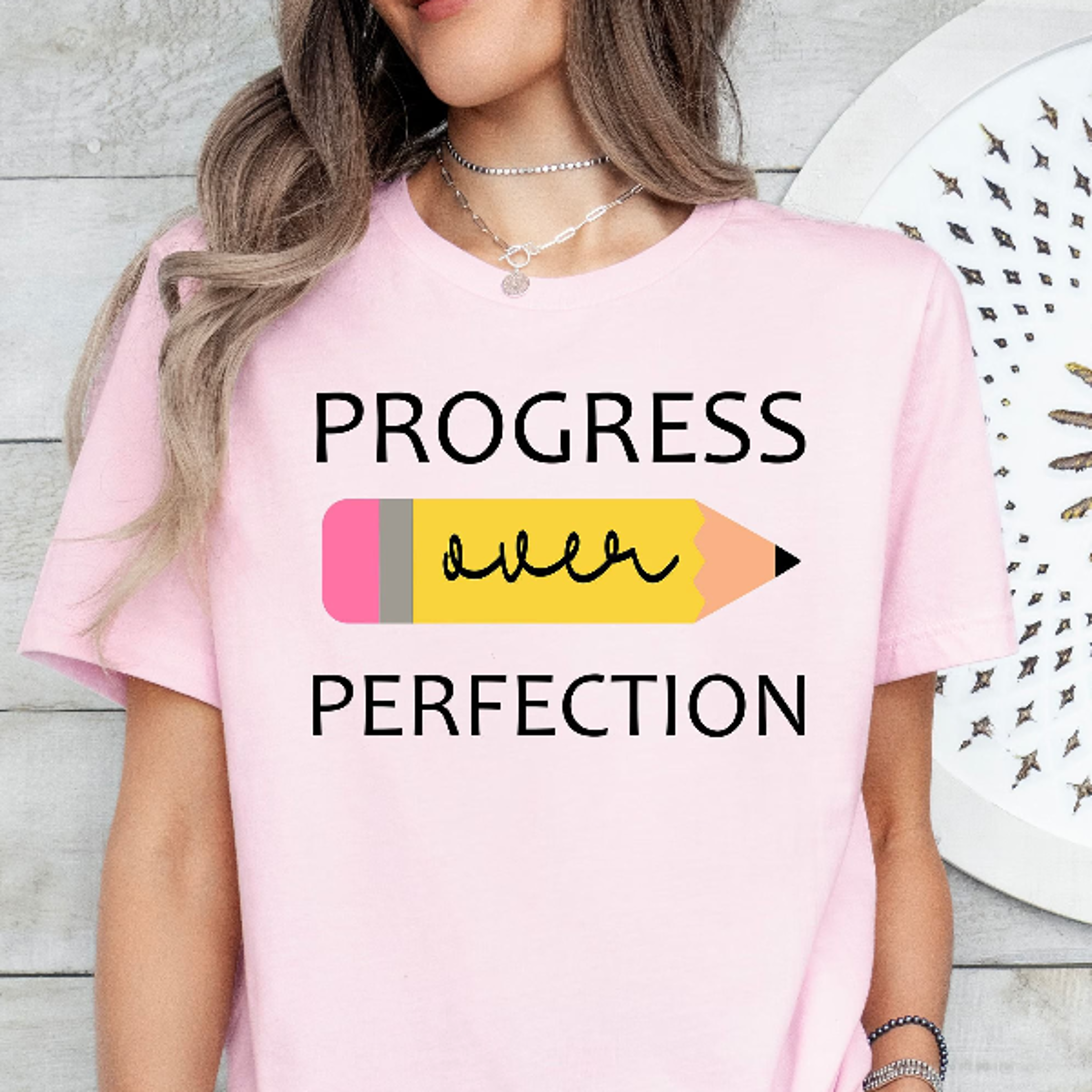 progress over perfection shirt, teacher shirts, back to school shirt, gift for teacher, teacher appreciation, inspiratio
