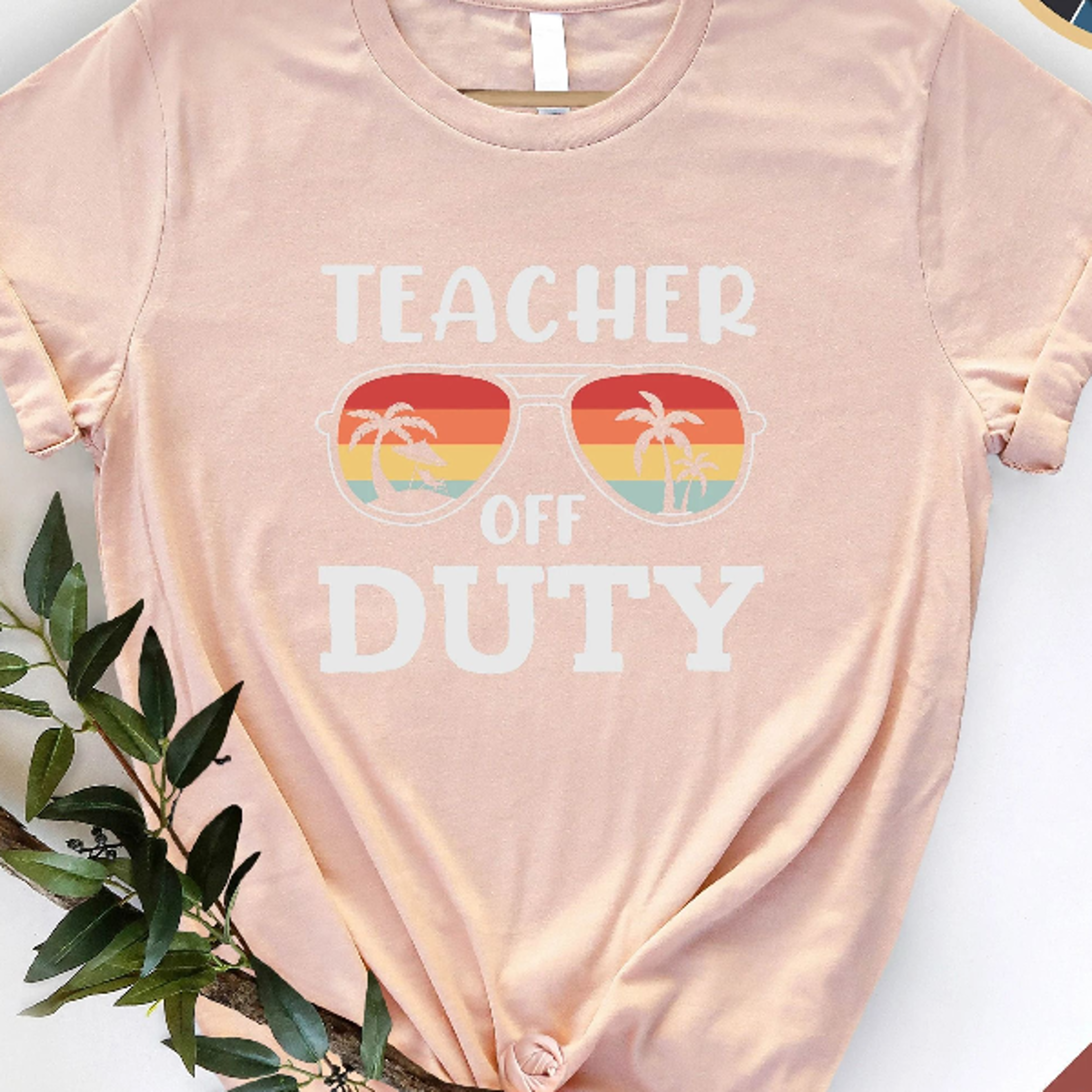 teacher off duty shirt funny end of year vacation tee