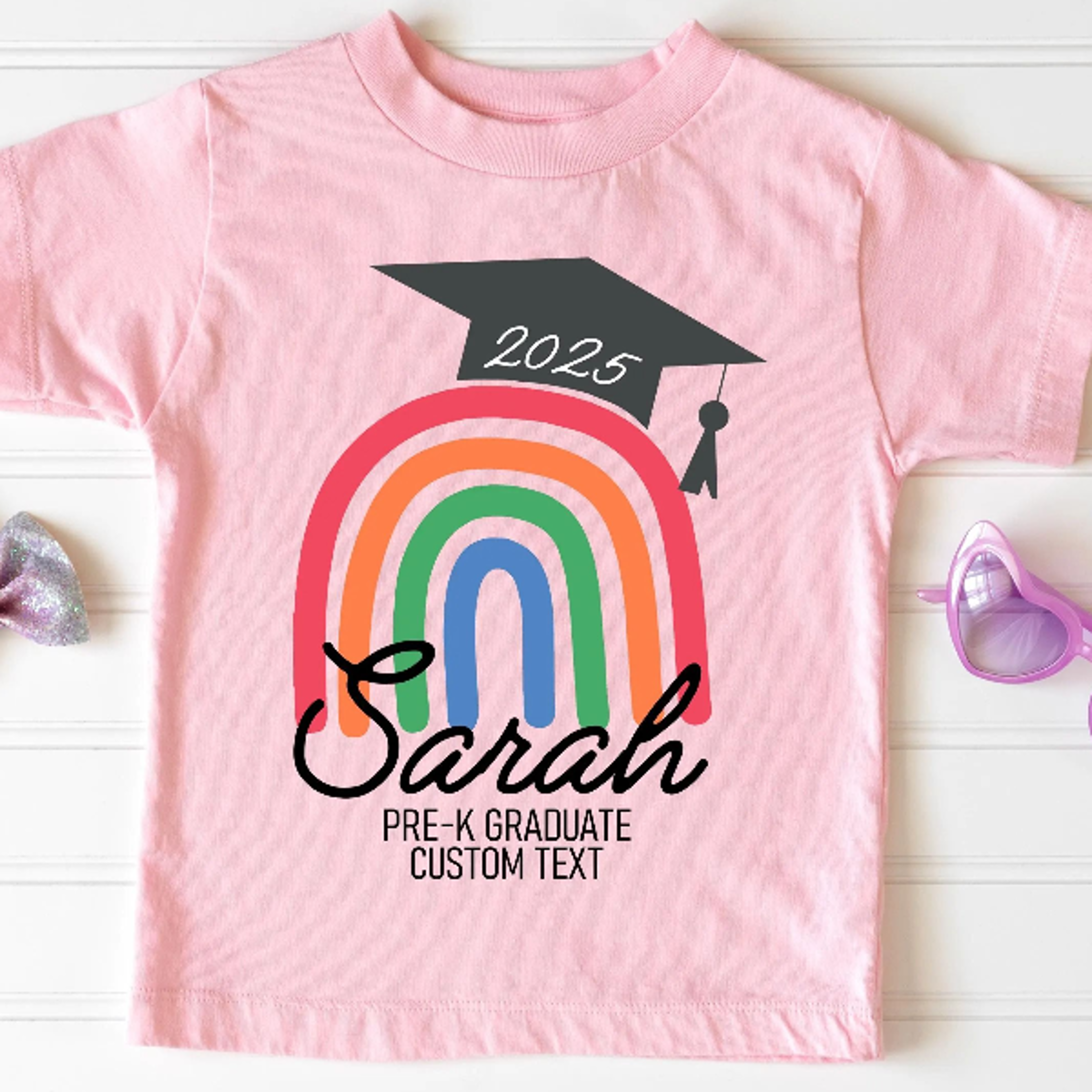 preschool graduate t-shirt | custom kindergarten class of 2025 tee | any name any grade any date graduation