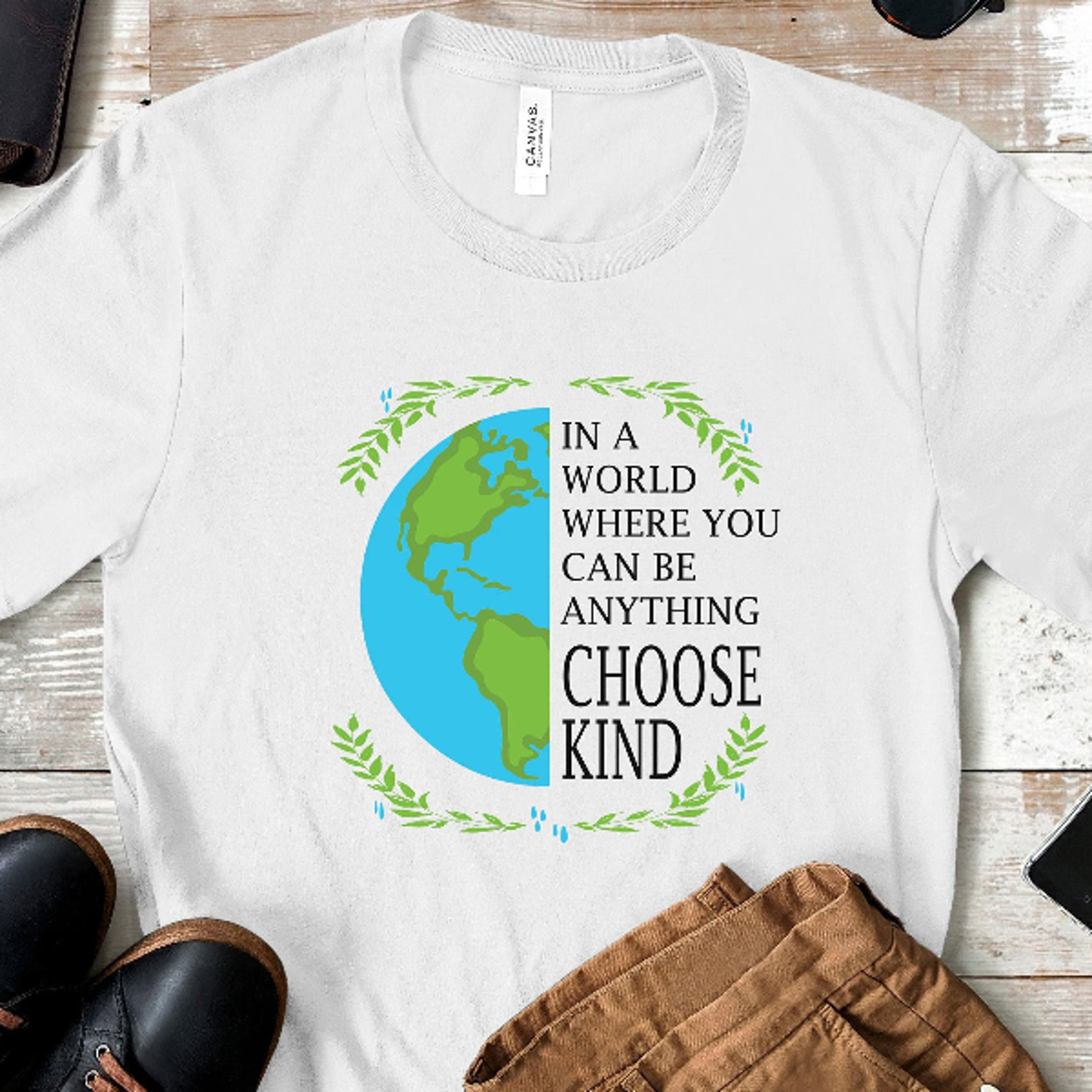 in a world where you can be anything choose kindness shirt,be kind, autism shirt, motivational quote, positive quote, mo
