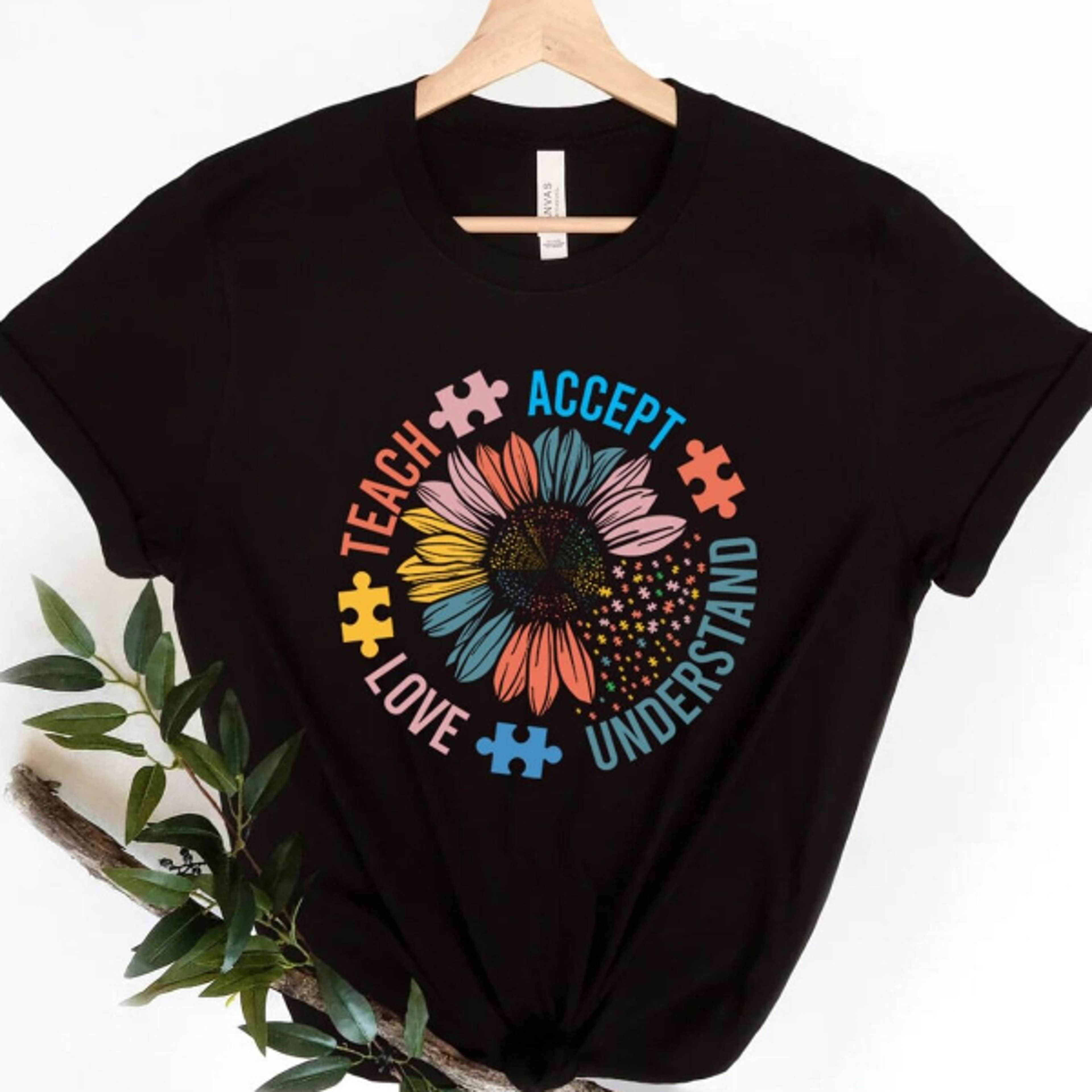 autism teach accept understand love shirt, autism awareness shirt, autism teacher shirt, teacher shirt,autism month shir