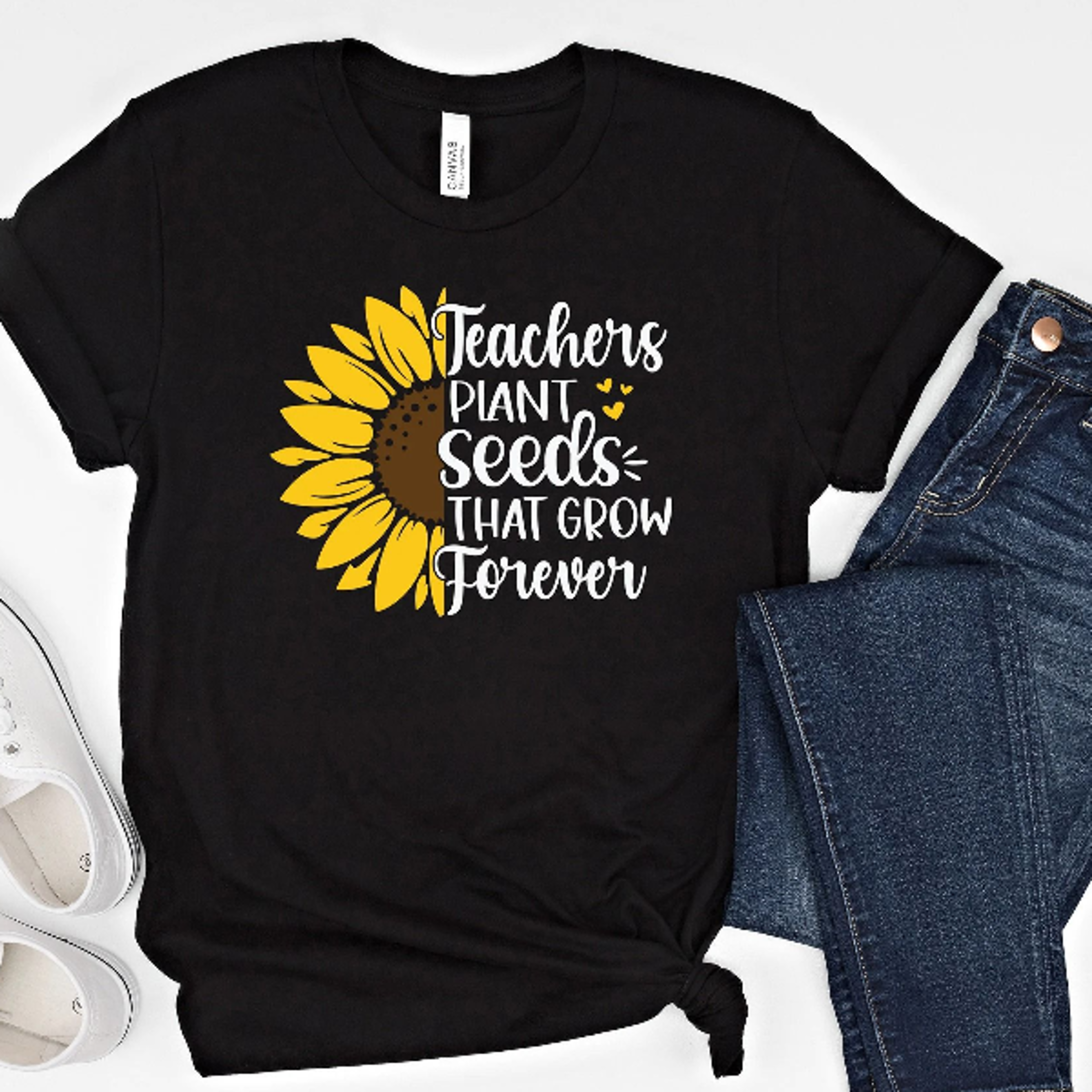 teacher plant seed that grow forever shirt, teacher plant, teacher sunflower,sunflower shirt, teacher shirt, teacher sw