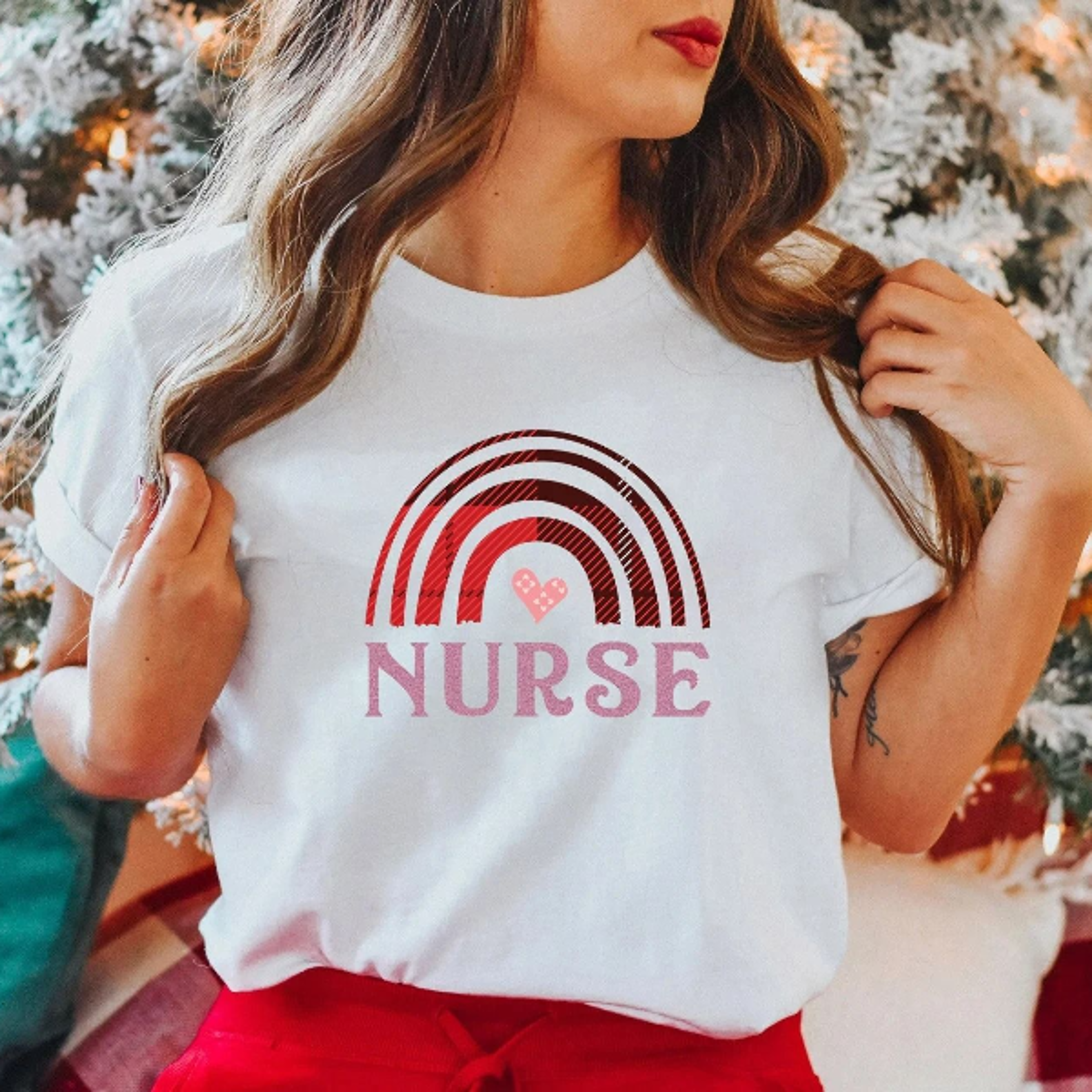 rainbow nurse shirt, nurse shirt, rn shirt, nursing shirt, registered nurse, nursing school tee, nurse sweatshirt, pedia