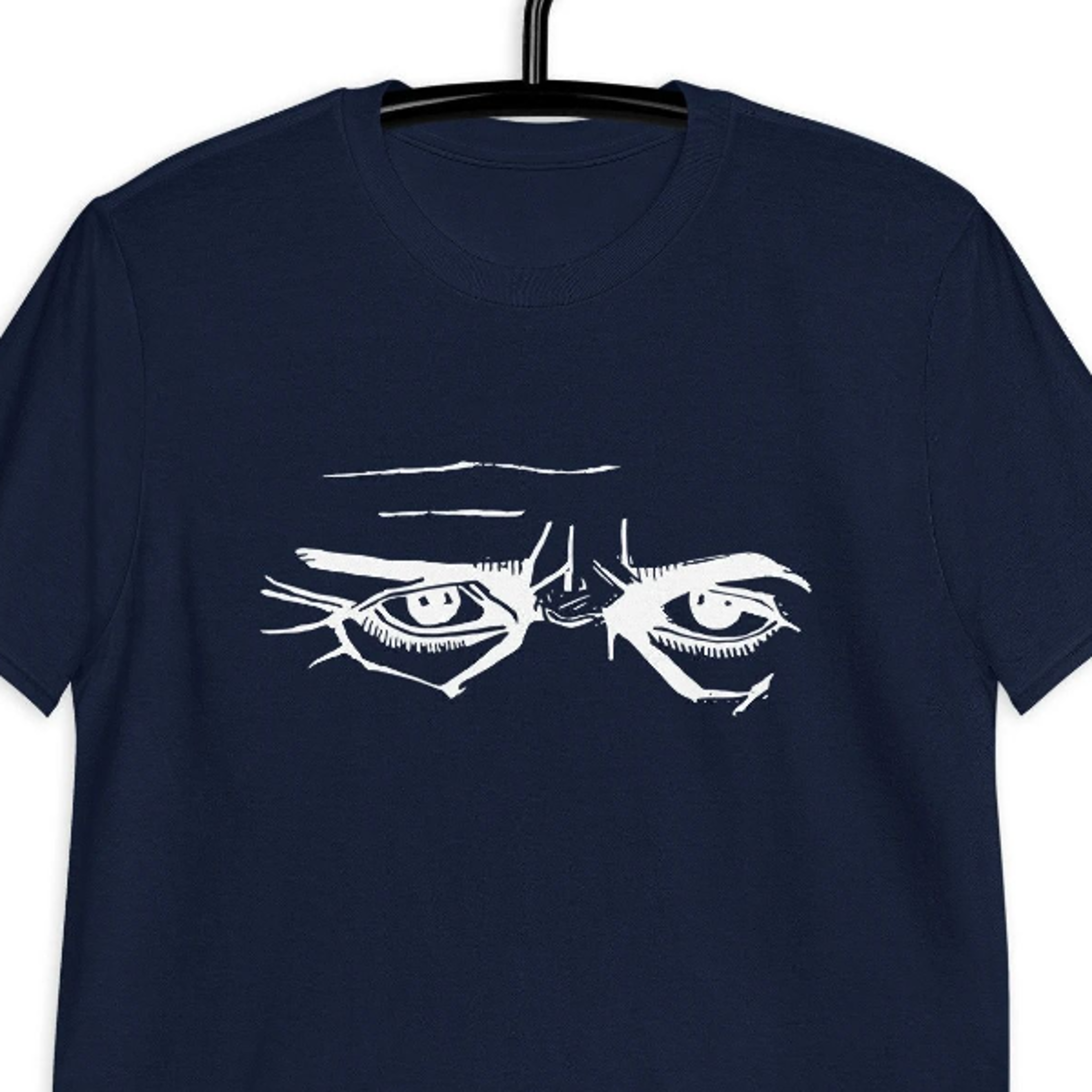 white eyes - short-sleeve unisex t-shirt