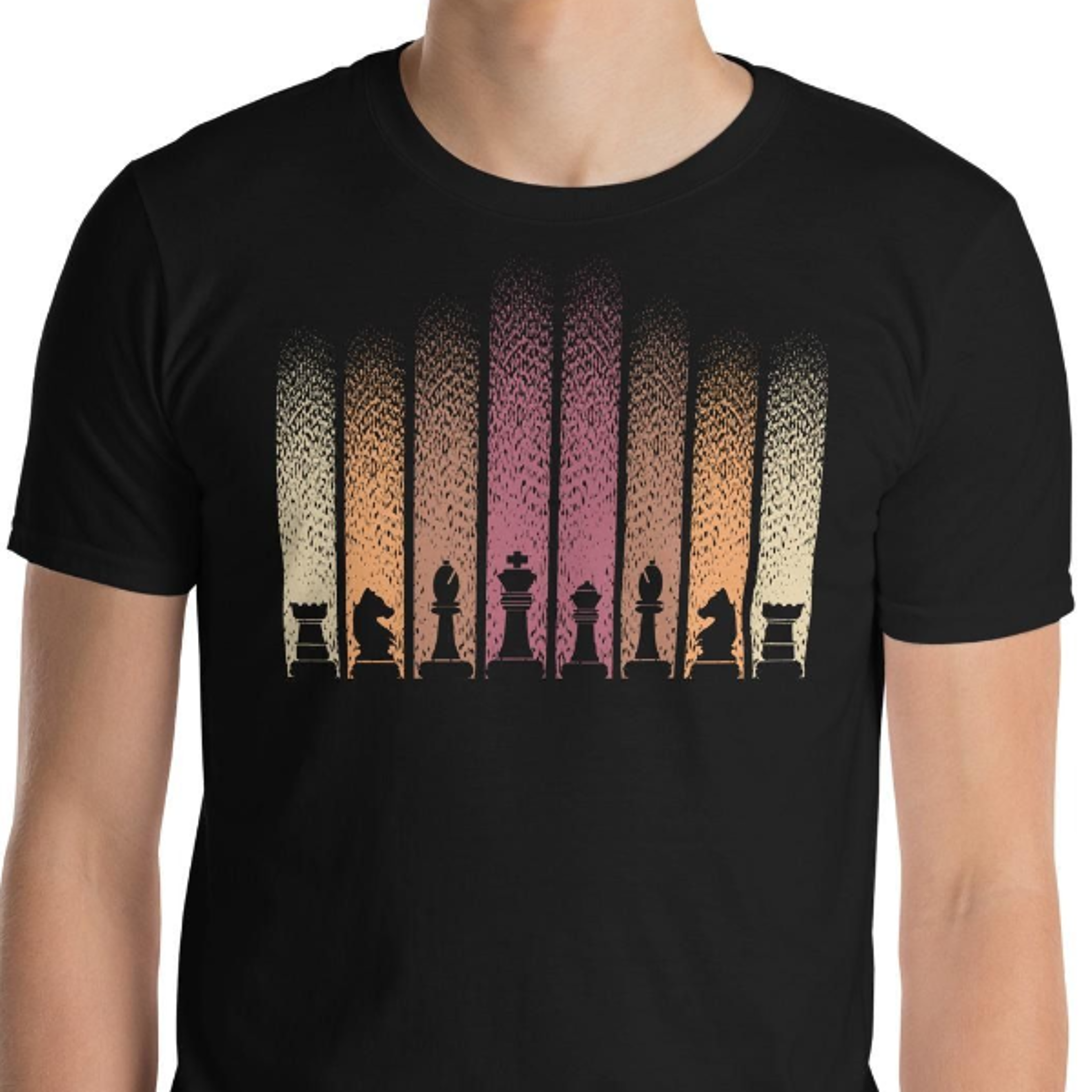 retro chess t-shirt | minimalist vintage graphic design shirt | gift idea for chess lovers and tournament players | ches