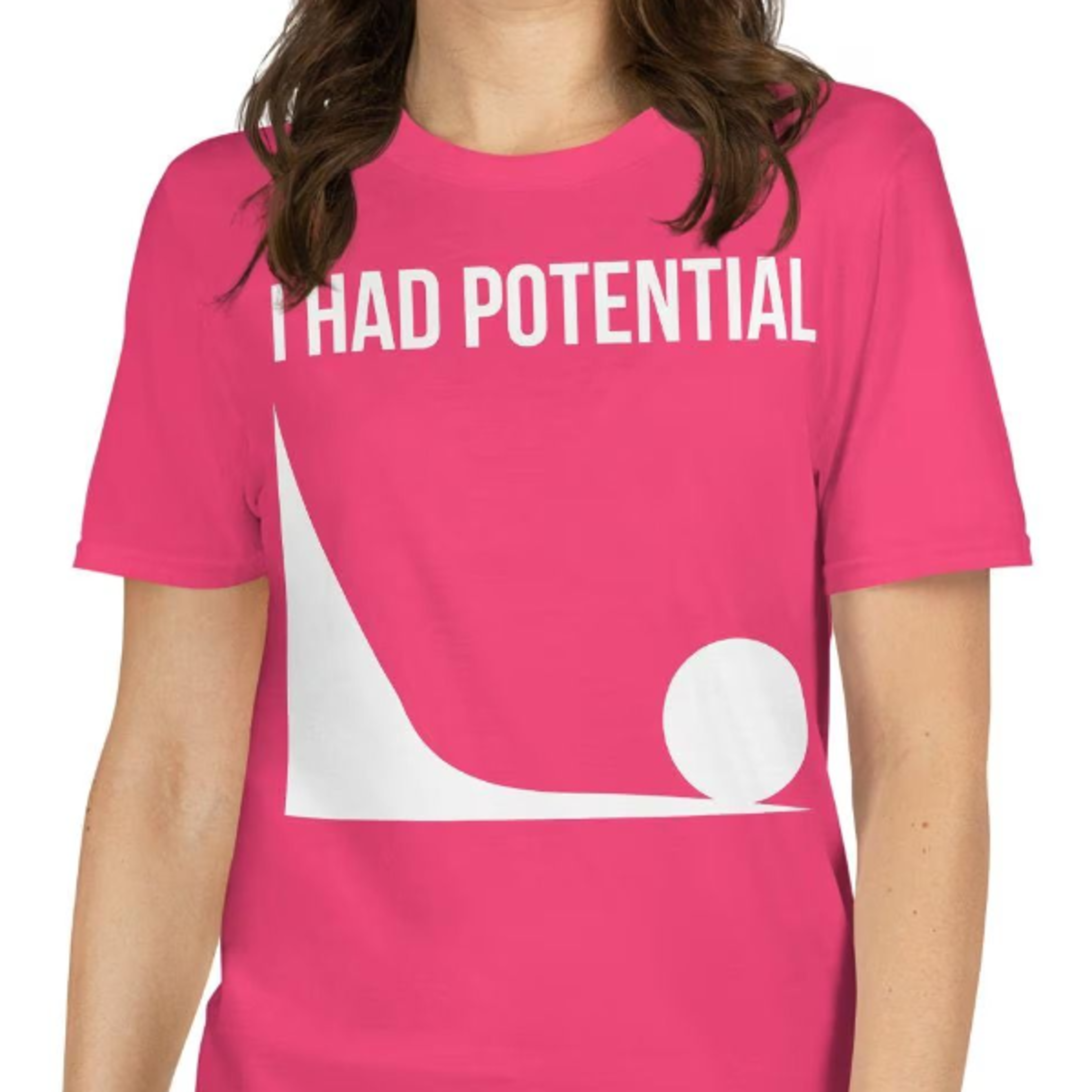 funny math nerd t-shirt | i had potential shirt | statistics gen z meme humor tee | humorous gift idea for teachers | wi
