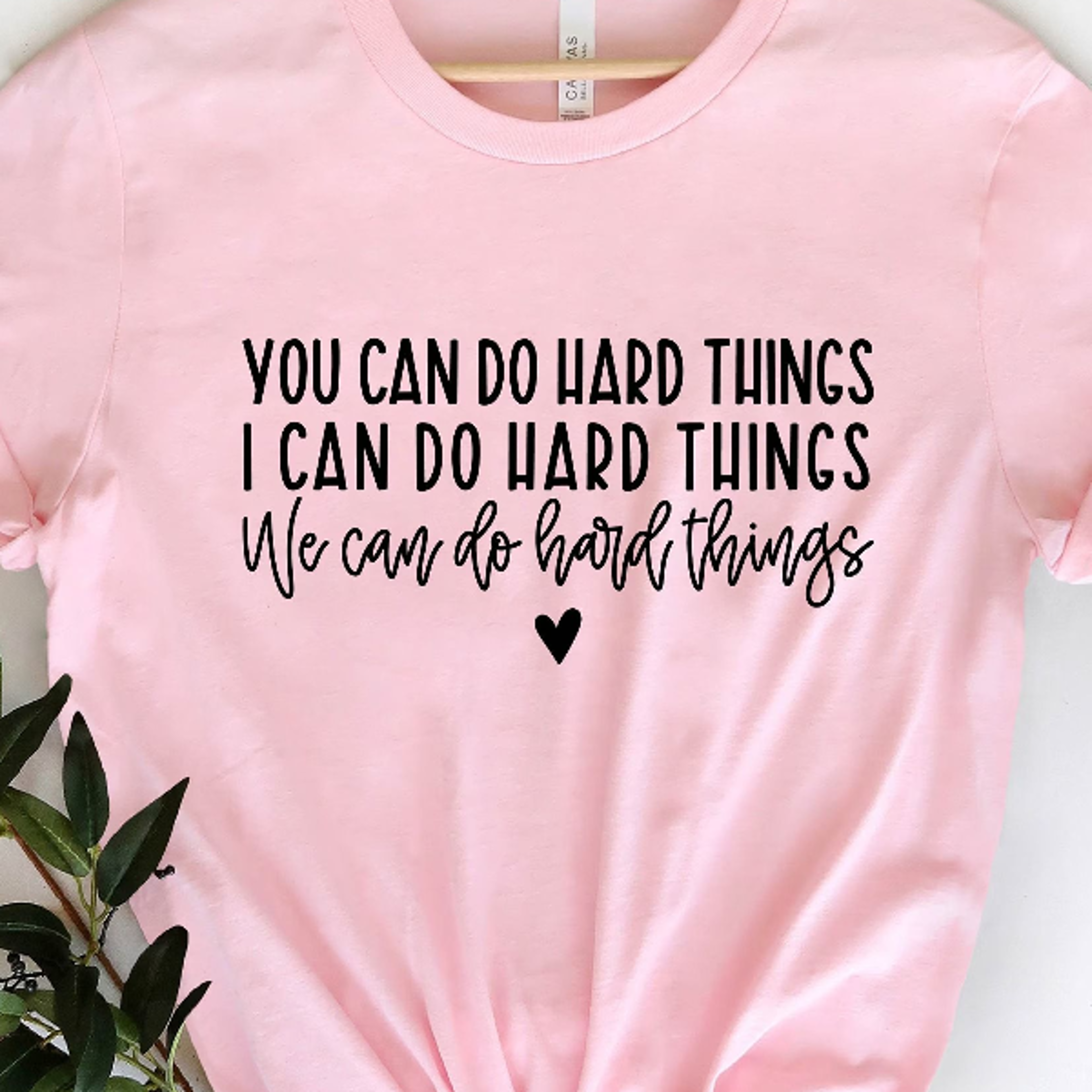 inspirational teacher shirt you can do hard things motivational tee