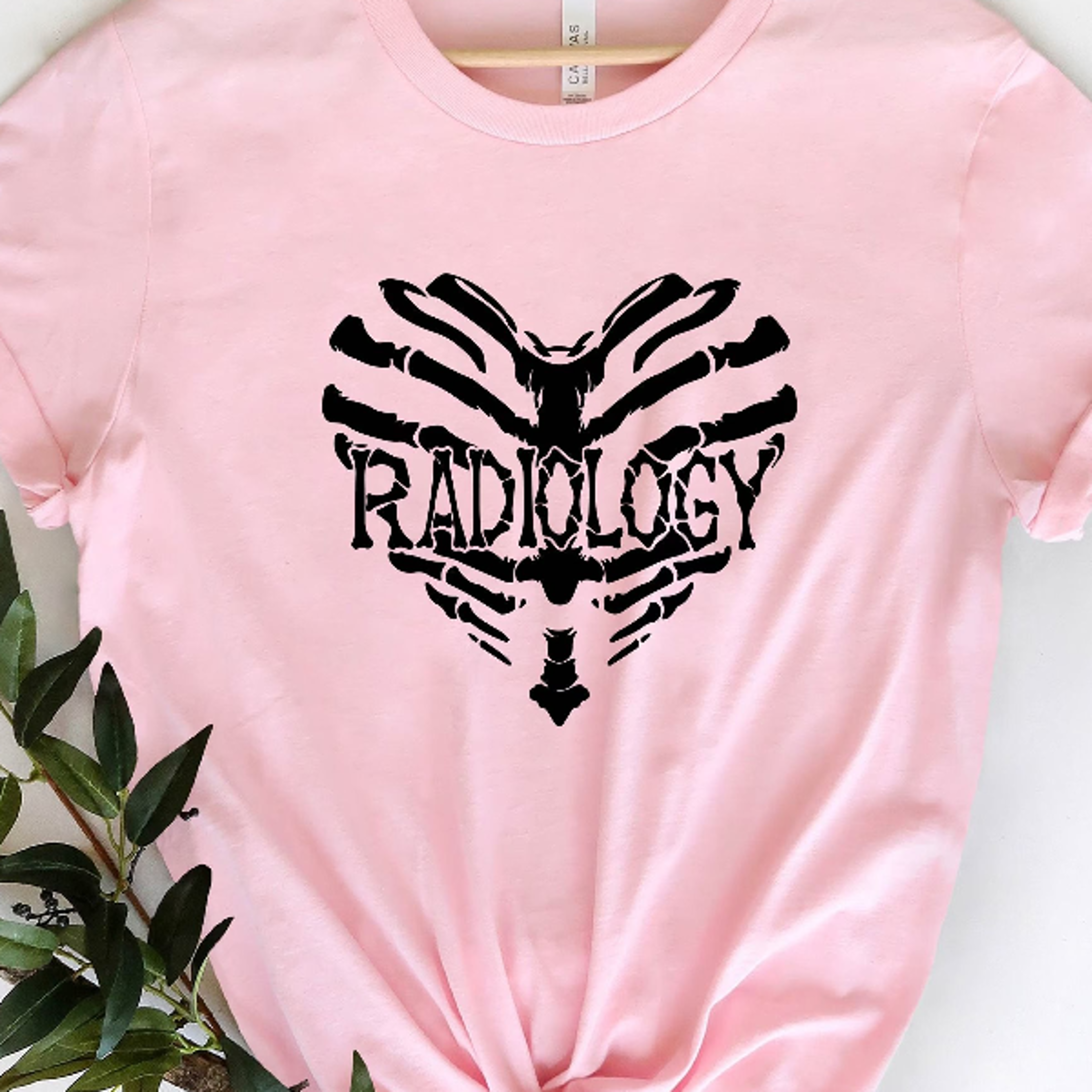 radiology heart shirt radiology tech & nurse gift, x-ray graphic tee