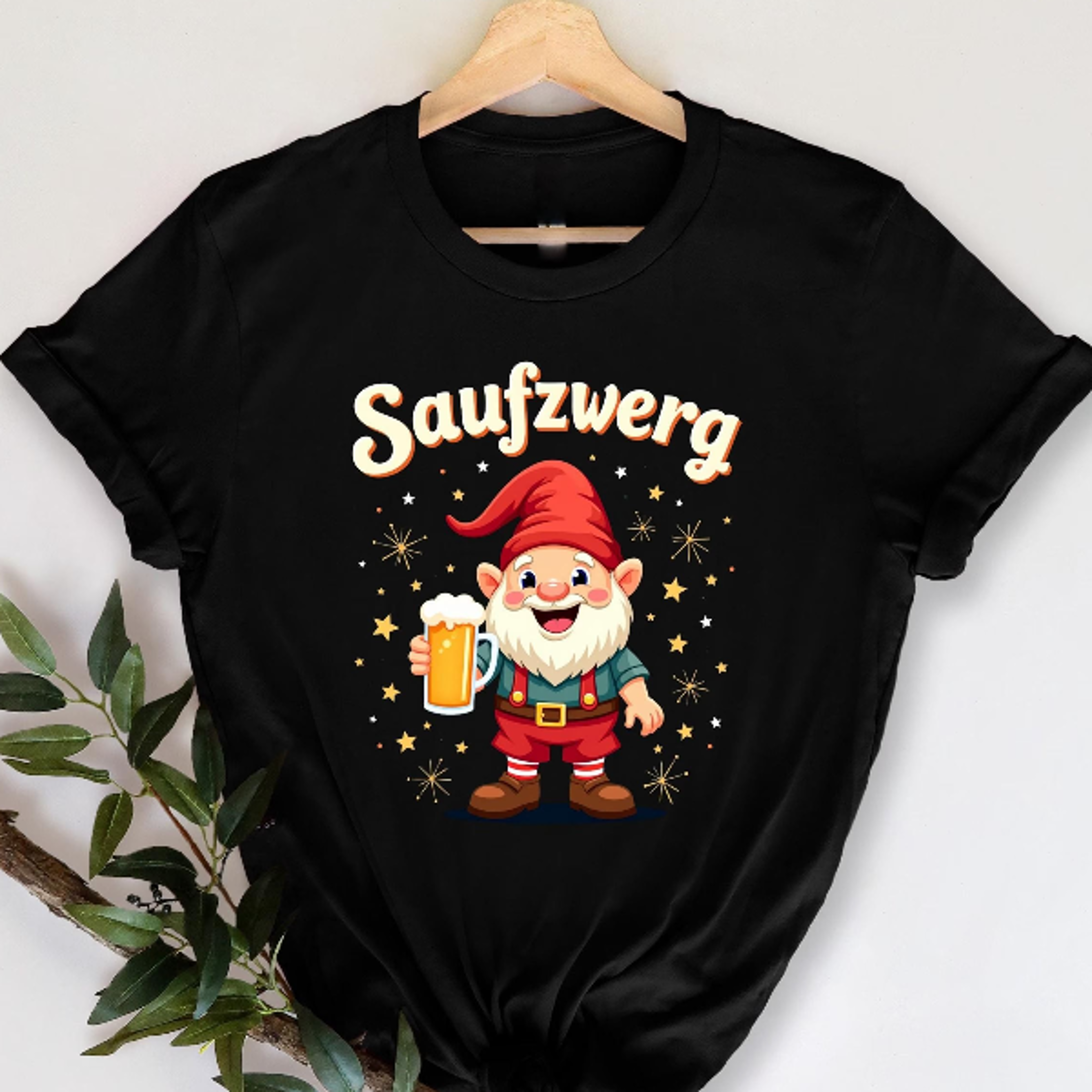 karneval zwerg kostum t-shirt, bier fasching shirt, saufzwerg design, lustiges karneval geschenk, humoriges bier shirt,