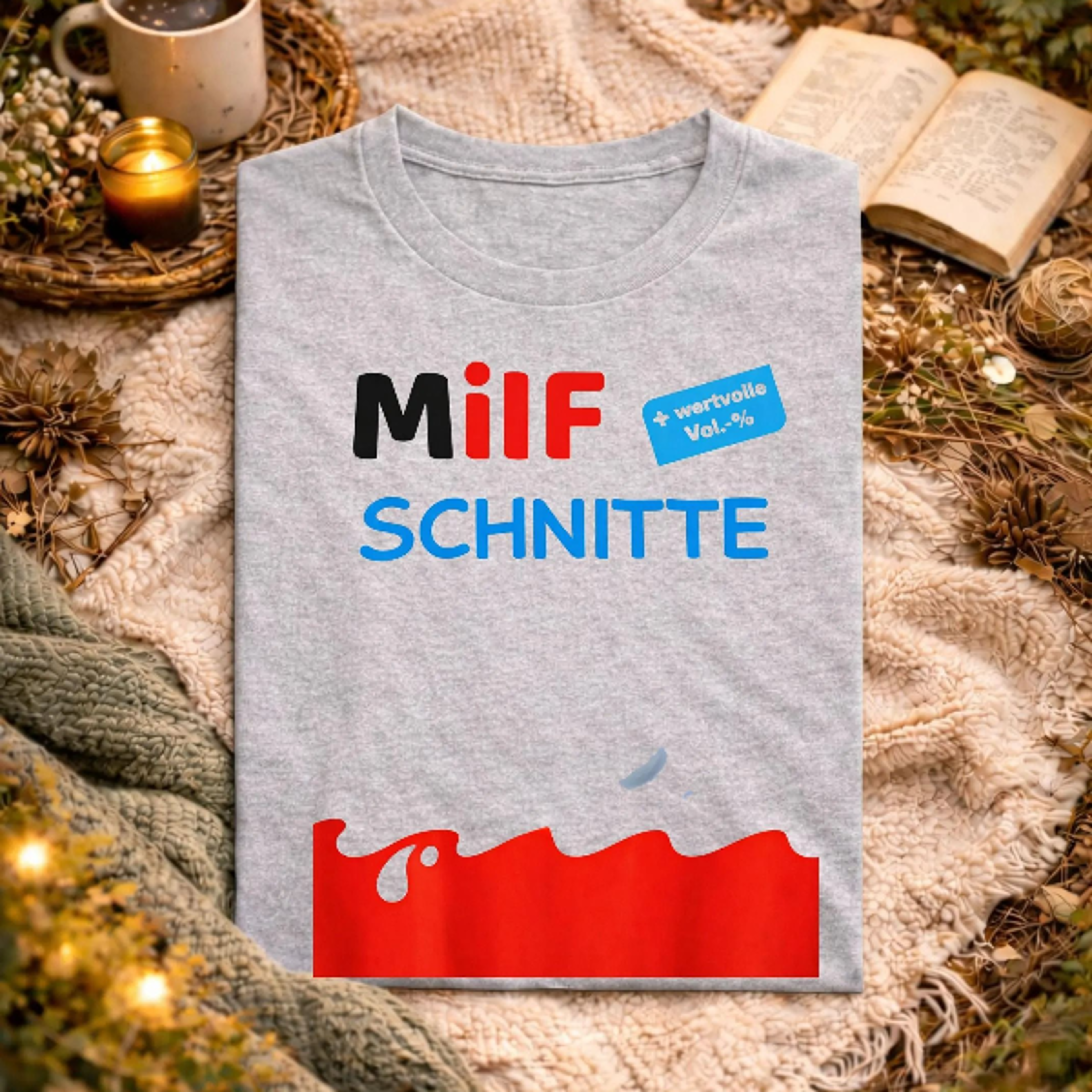 milfschnitte t-shirt – lustiges malle shirt mit frechem spruch,party humor t-shirt fur mallorca urlaub, fun tee fur man