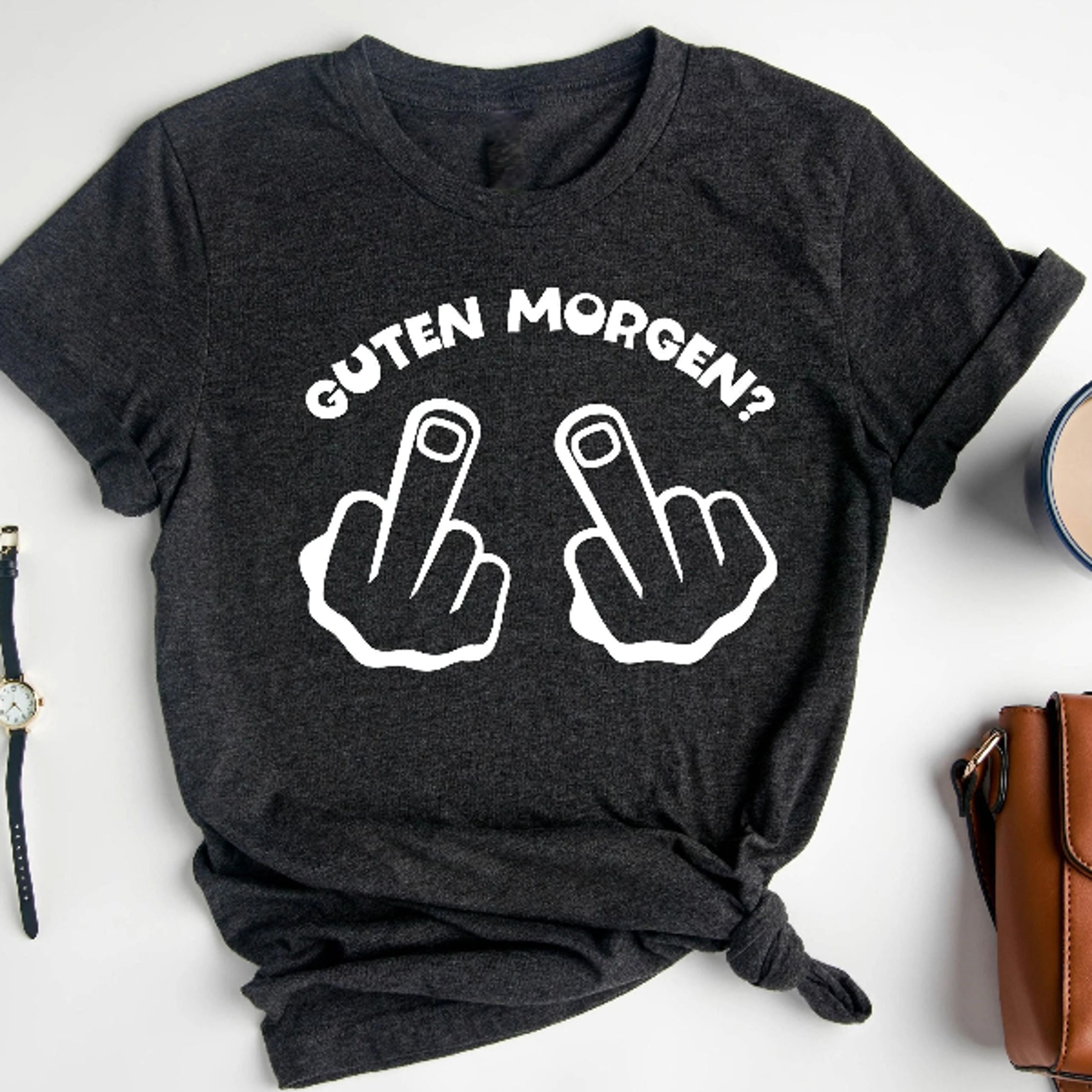 guten morgen schlafmutze , morgenmuffel , langschlafer t-shirt, sarkastisches t-shirt, geschenk fur sie, lustige tshir