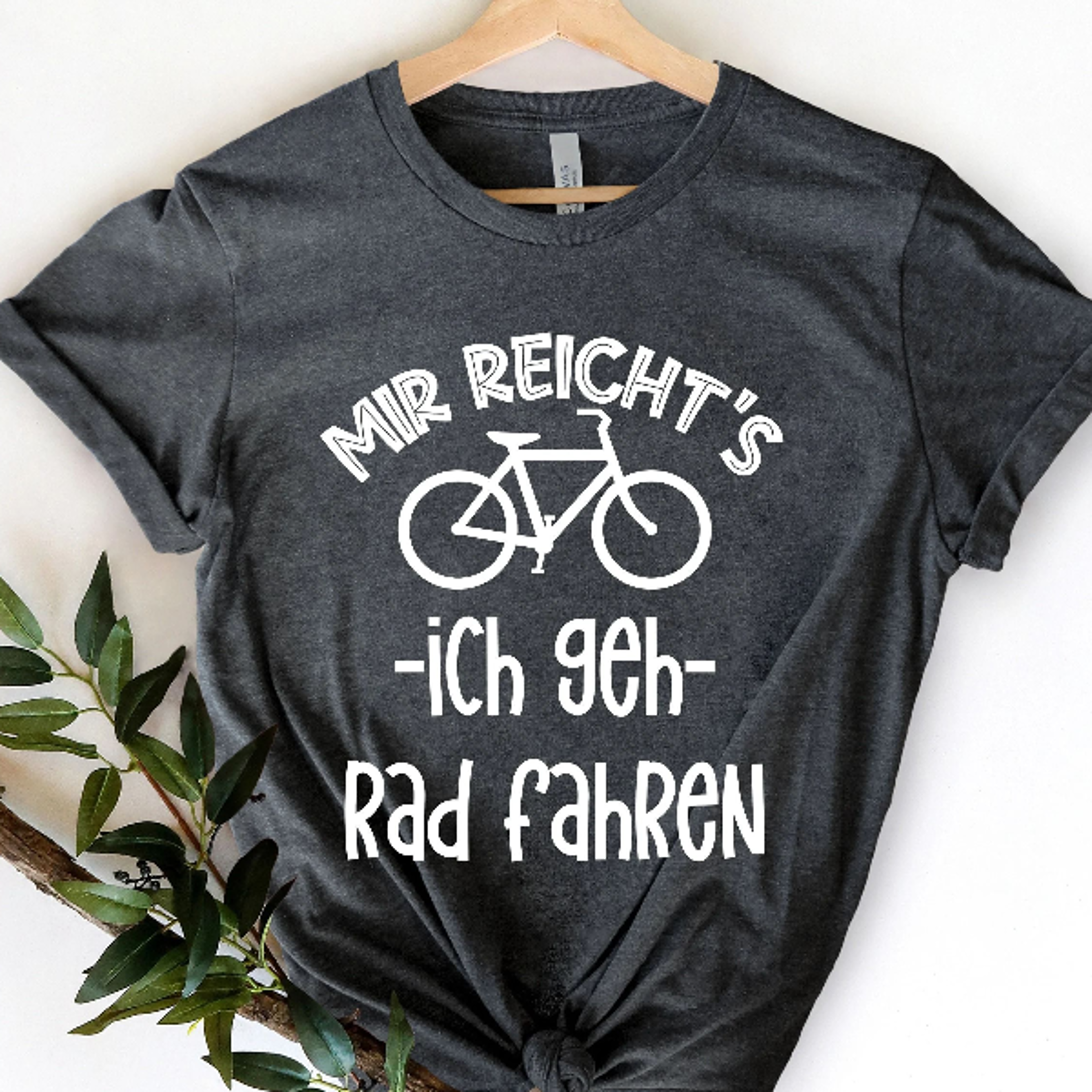 mir reicht's ich geh rad fahren, fahrrad-t-shirt, lustiges biker-t-shirt, fahrradliebhaber-t-shirt, fahrradgeschenk, lus