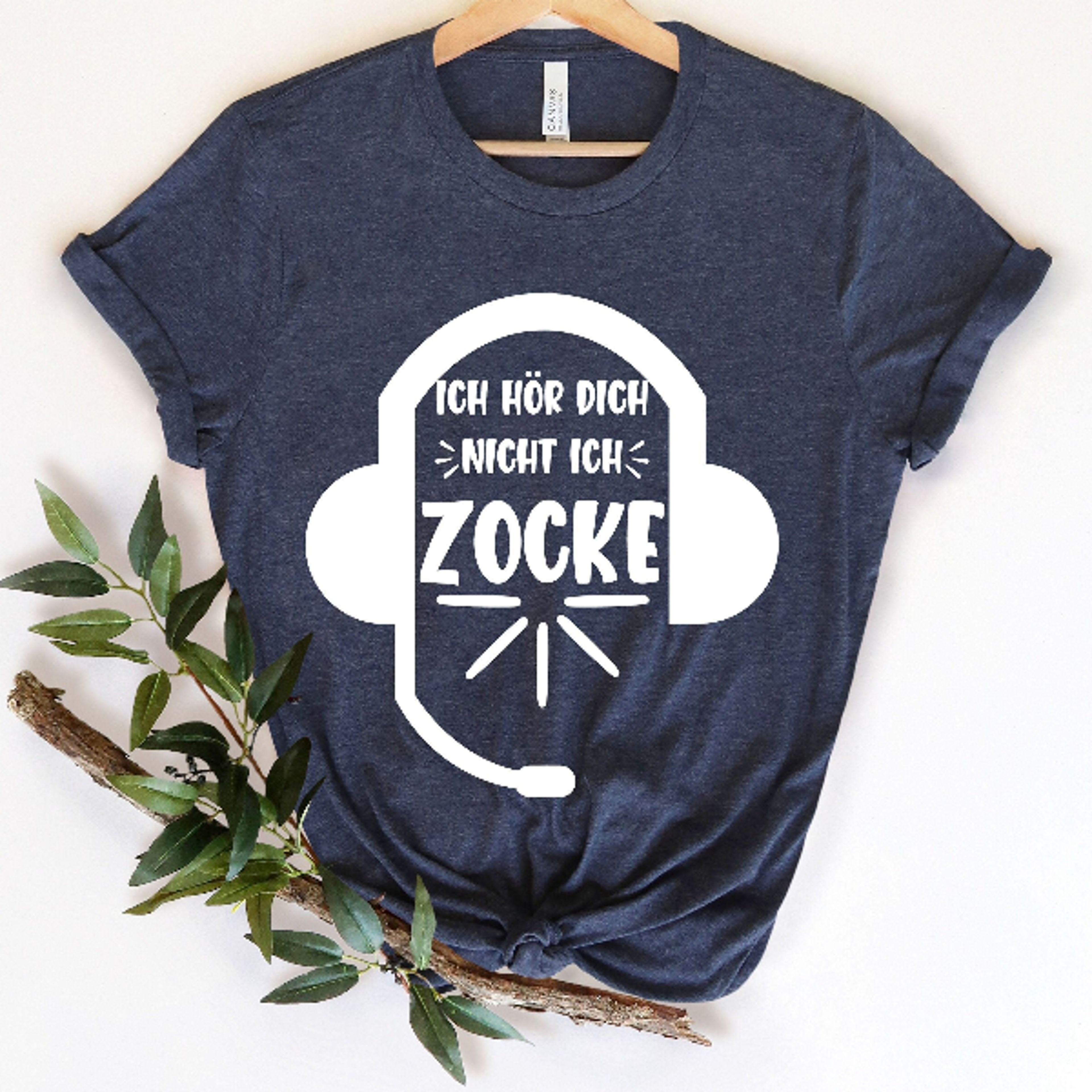 ich hor dich nicht ich zocke, gaming geschenke, gaming shirt, game player , video game shirt, game lover gift, girl gami