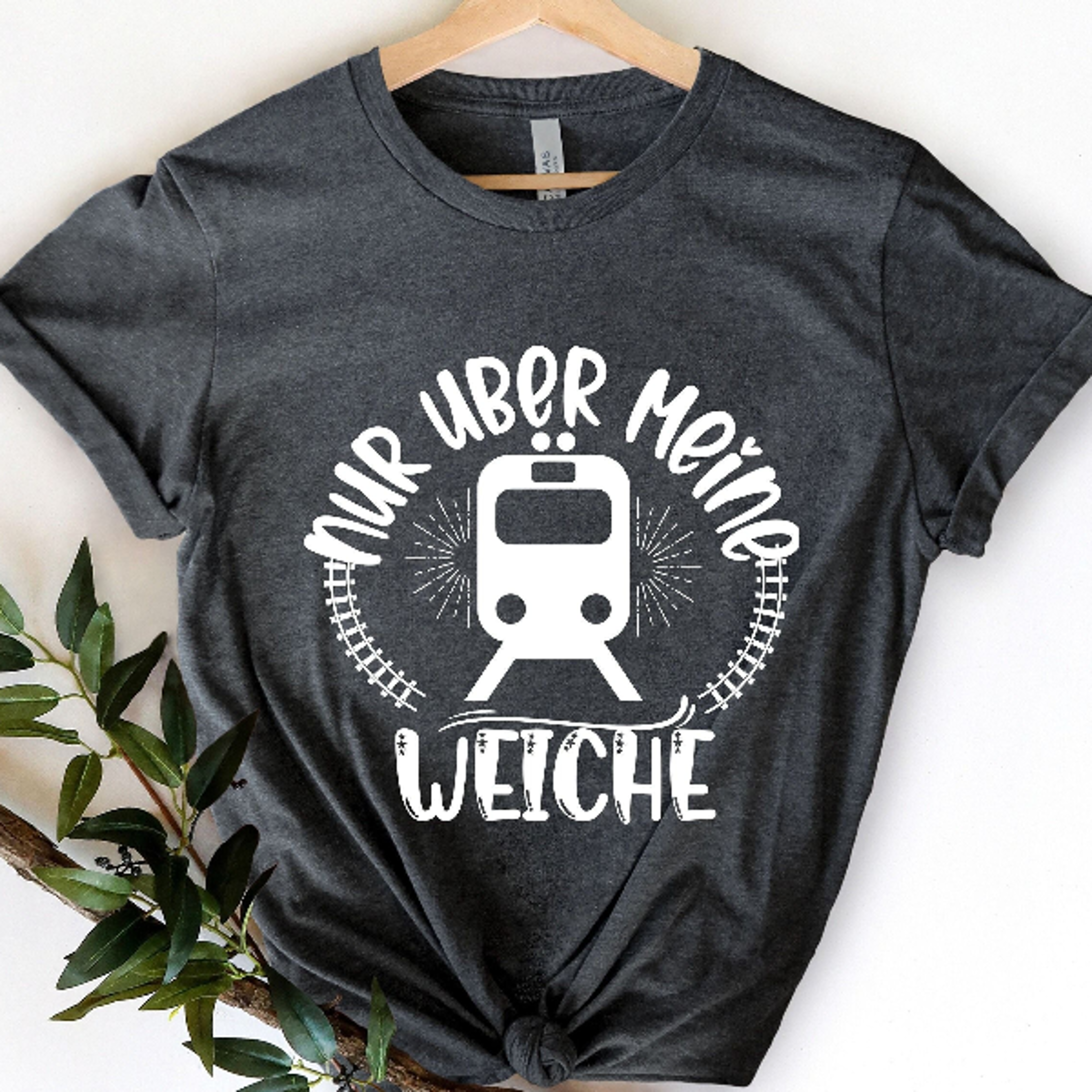 nur uber meine shirt, eisenbahn t-shirt, train engineer gift, railroad workers gift, train collector, railroad t-shirt,