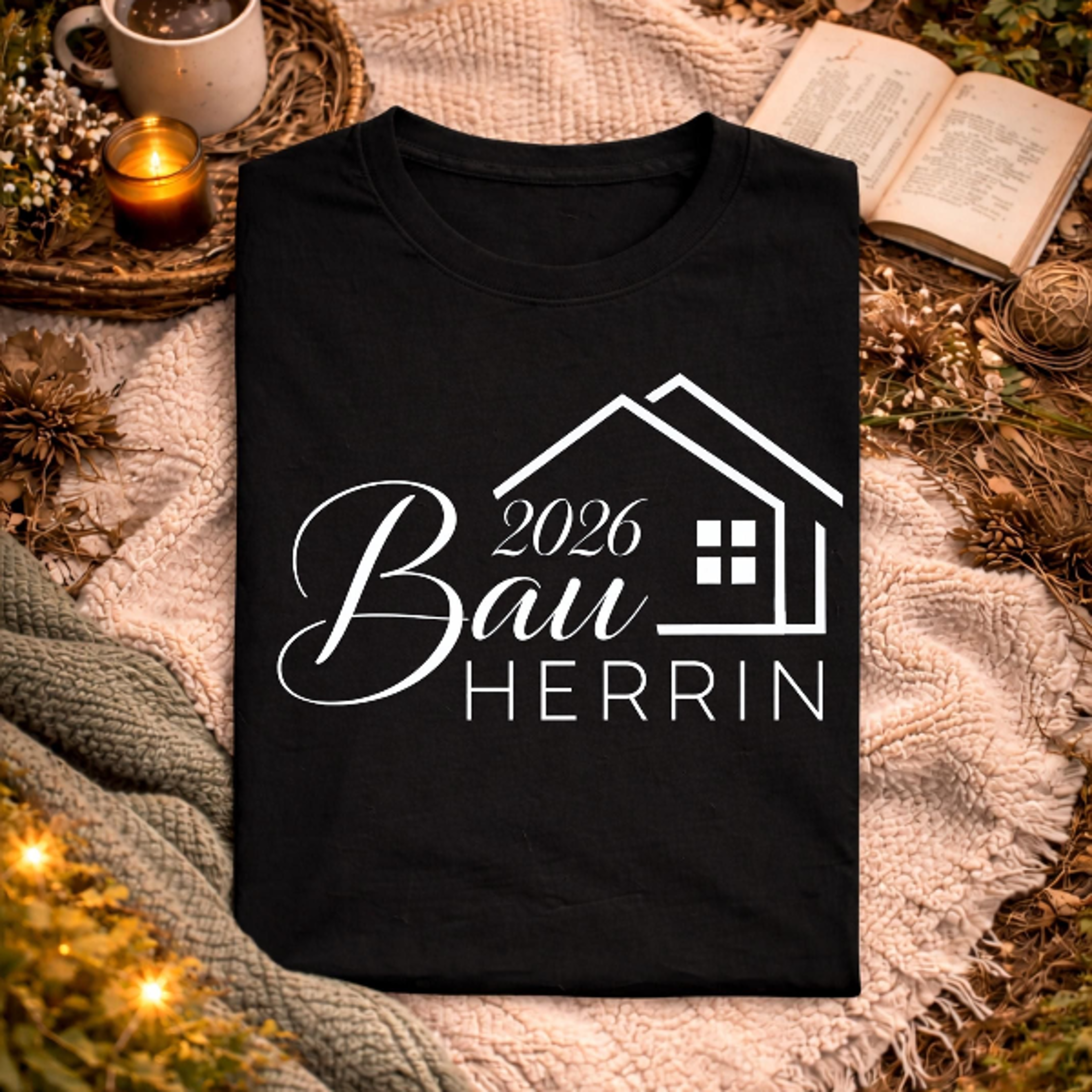 bauherrin 2026 aussage, hausbau projekt humor, eigenheim planung stil, bauherren alltag gefuhl, neubau motivation shirt,