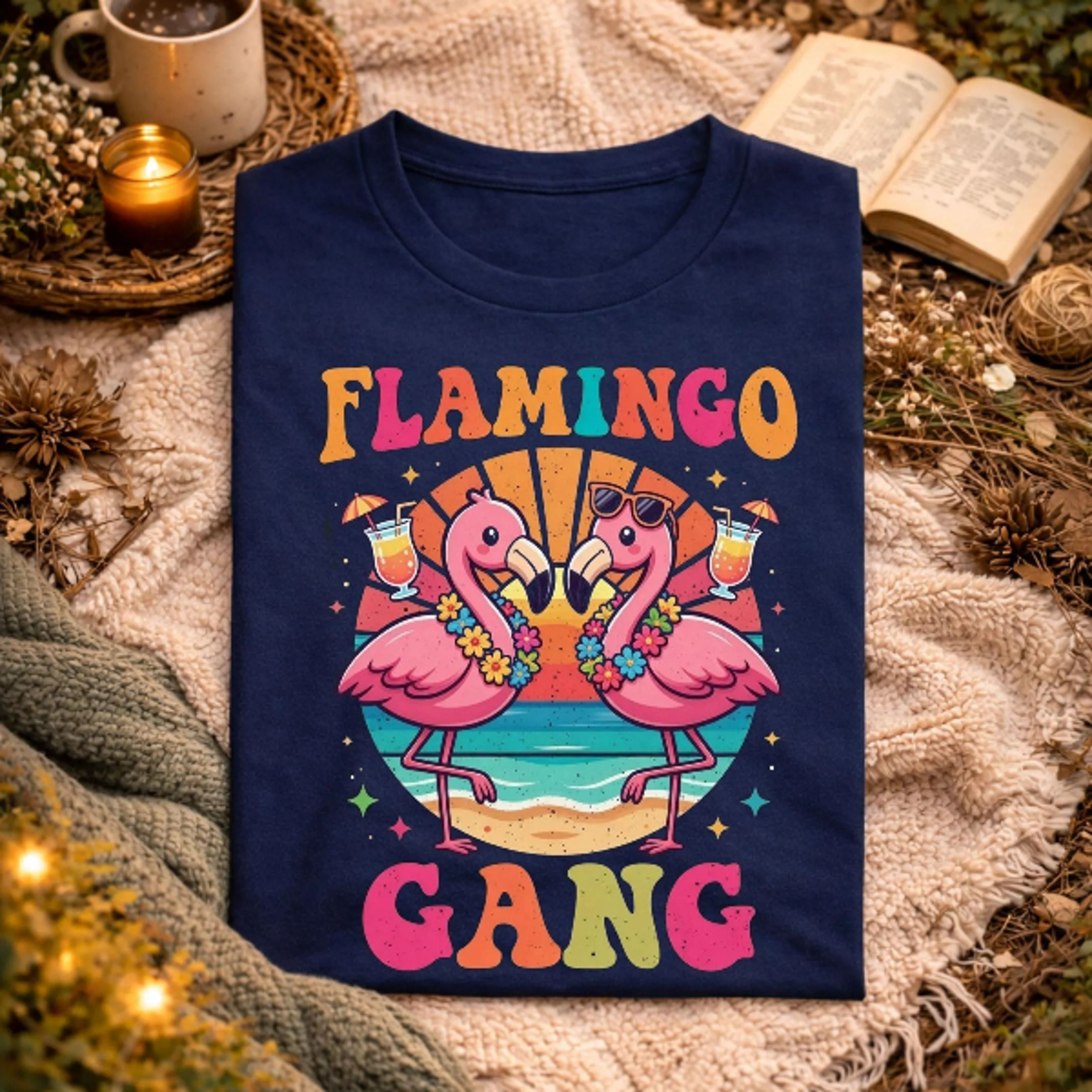 flamingo gang, karneval flamingo kostum, fasching tier, lustiges flamingo shirt, karneval party look, flamingo motiv kos