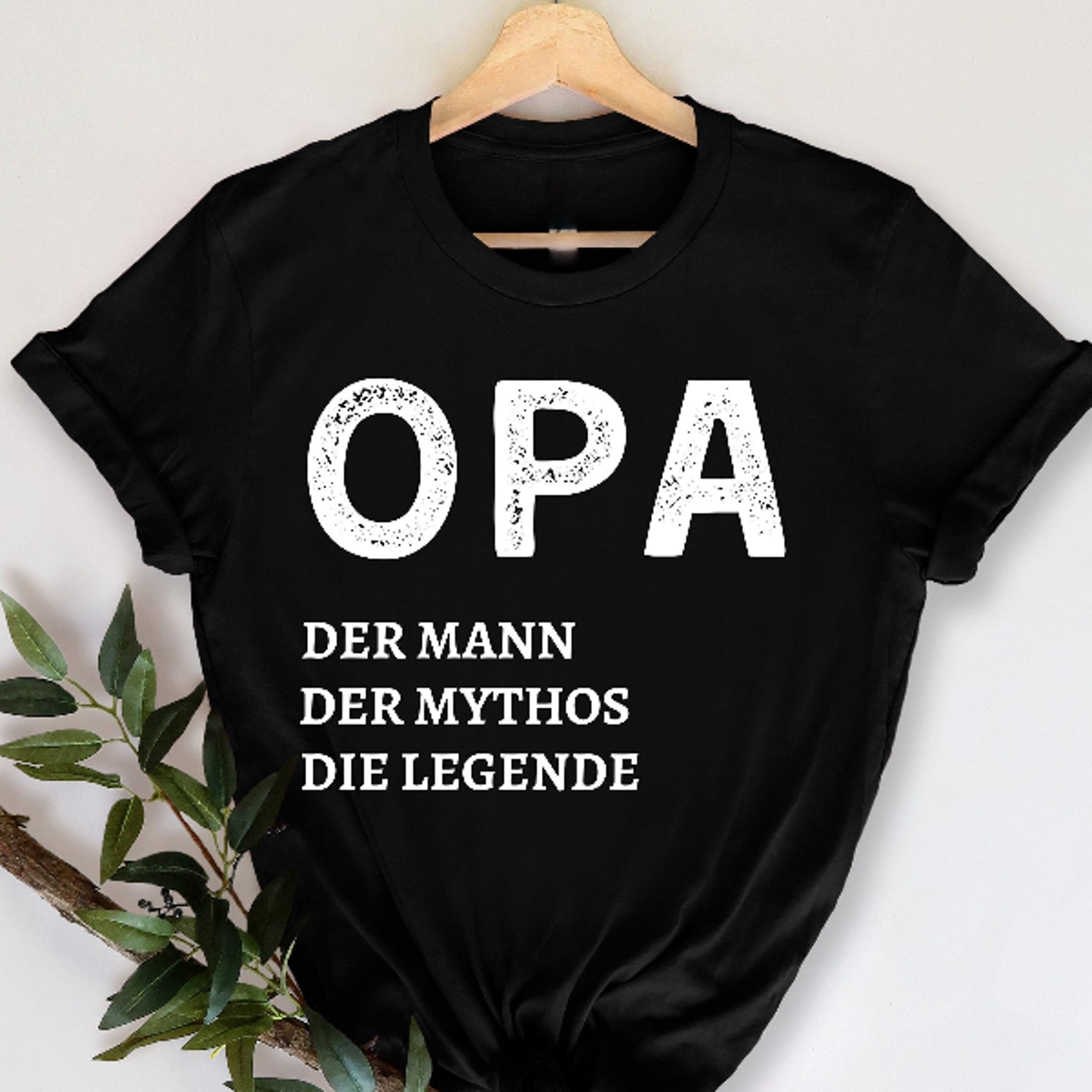 opa der mann der mythos die legende t-shirt, opa geschenk, geschenk fur papa, vatertagsgeschenk, opa im ruhestand gesche