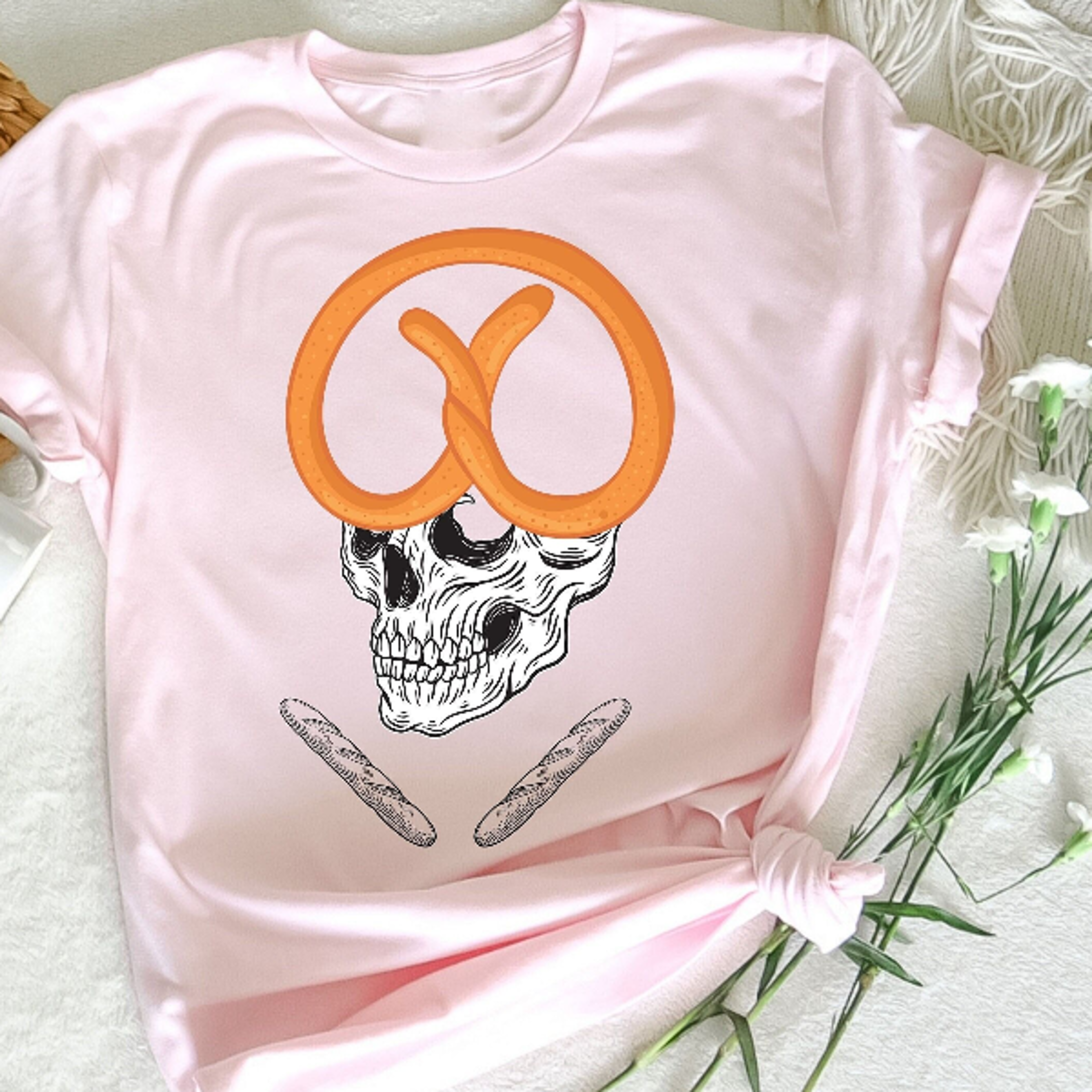 bayrischer pirat , brezel totenkopf weisswurst t-shirt, lustiges sarkastisches, teen boy lustiges, trendiges t-shirt, ge