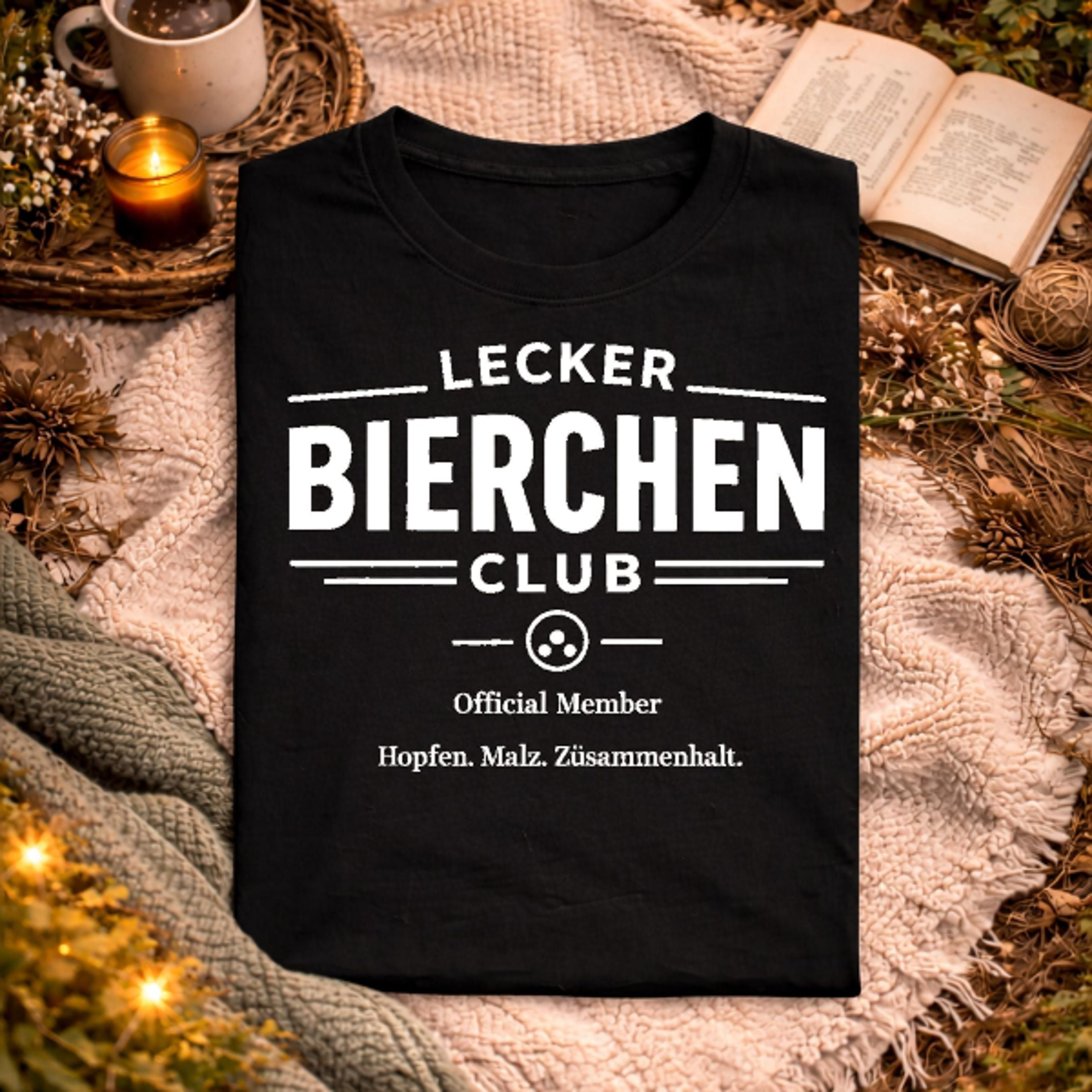 mallorca bier back shirt design, lecker bierchen club x official member motiv, lustiges party bier shirt fur urlaub, mal