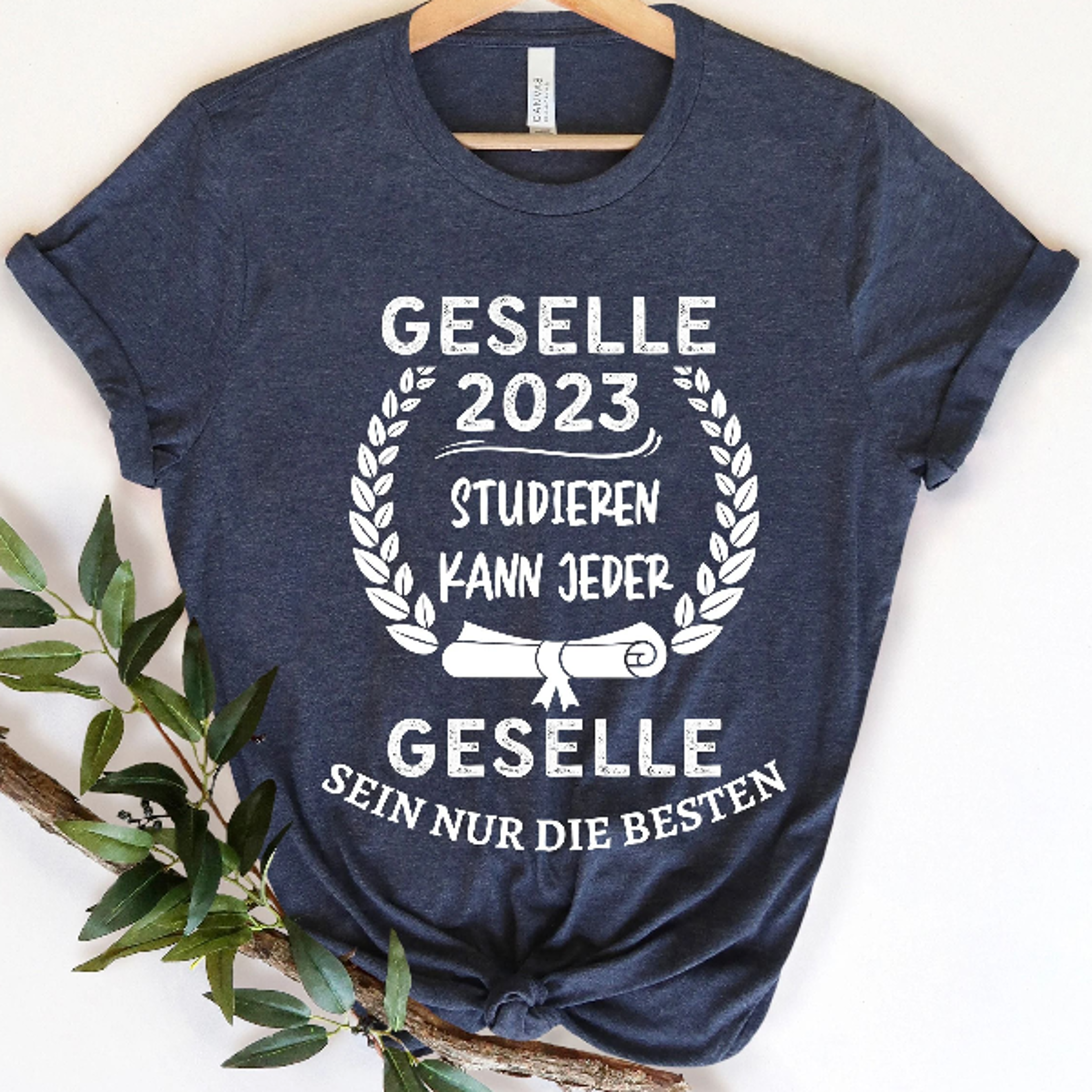 geselle 2023, gesellenprufung bestanden, lehrling abschluss t-shirt, geselle 2023 t-shirt, 2023 prufung, handwerker, ges