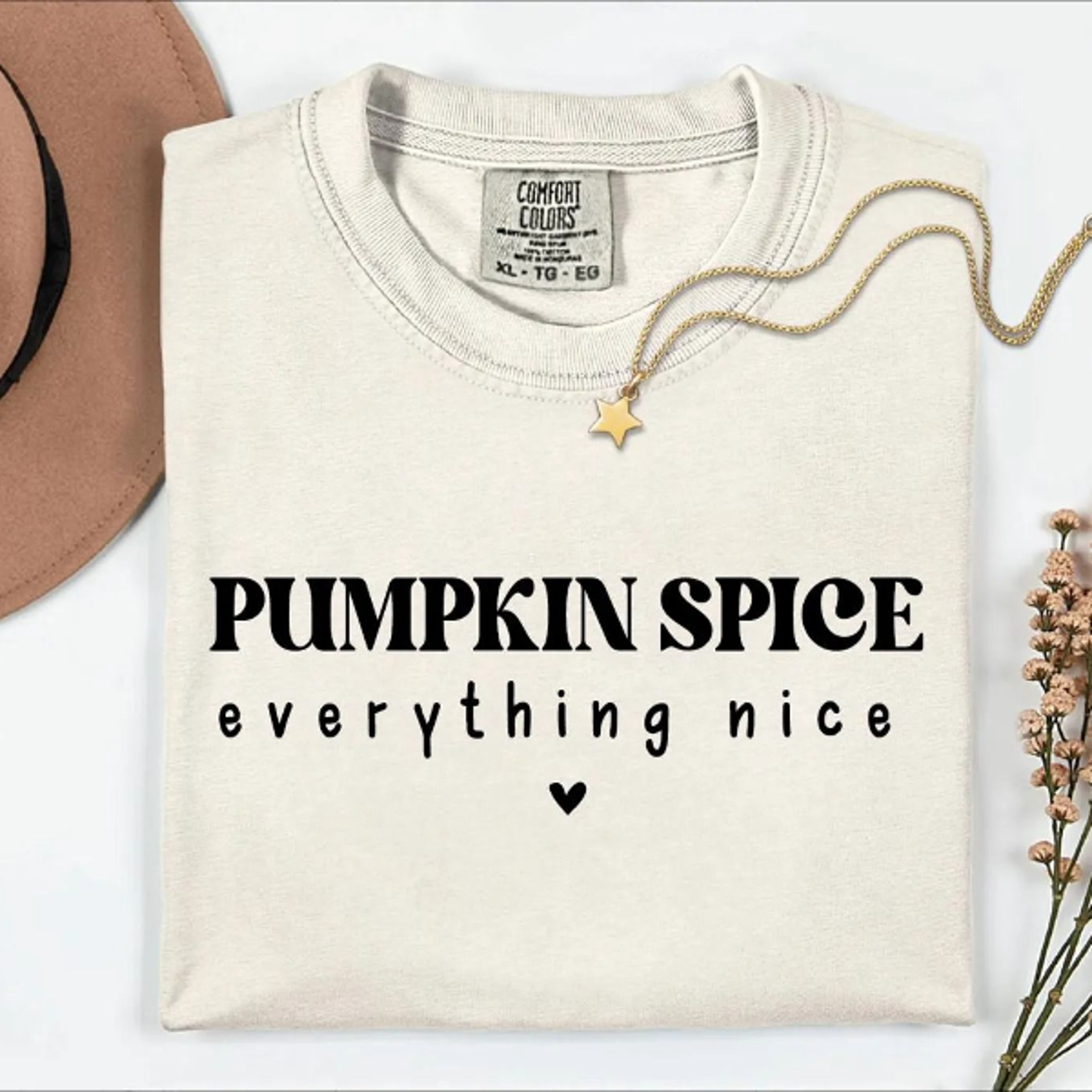 pumpkin spice t-shirt, fall graphic tee