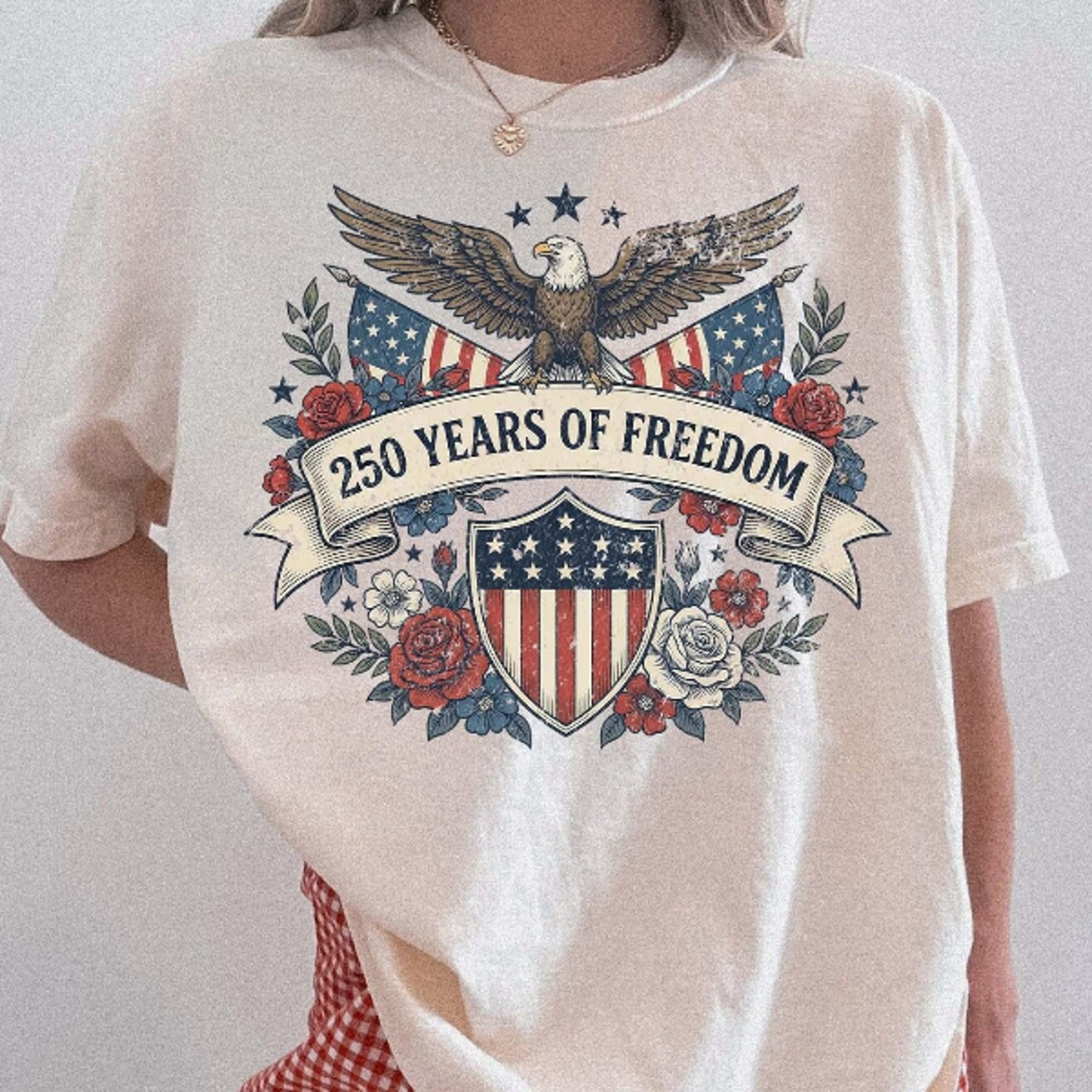 250 years of freedom shirt, retro america 250th anniversary tee, vintage patriotic eagle graphic shirt,