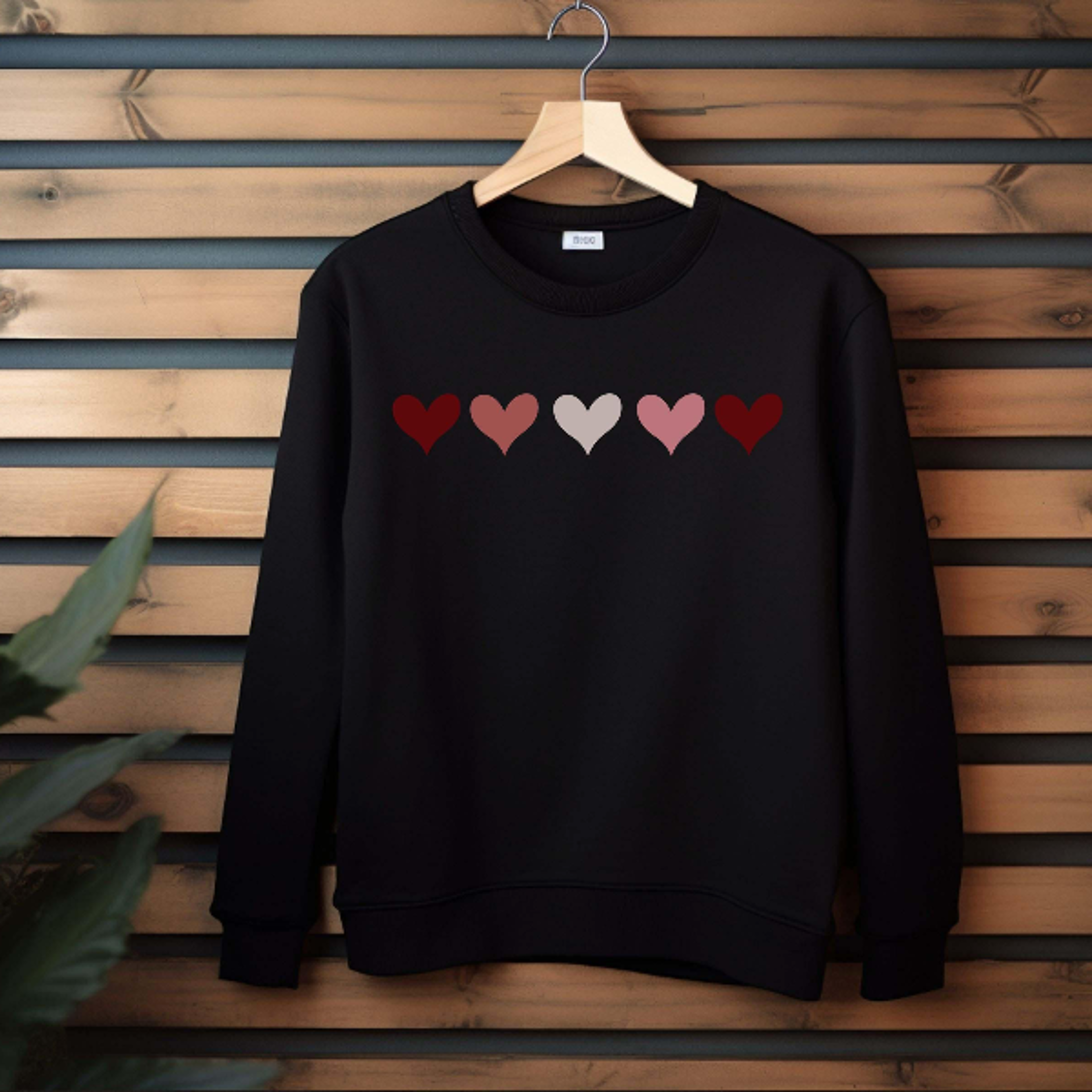 minimal hearts valentine sweatshirt coquette love crewneck cute pink red hearts gift unisex cozy holiday top