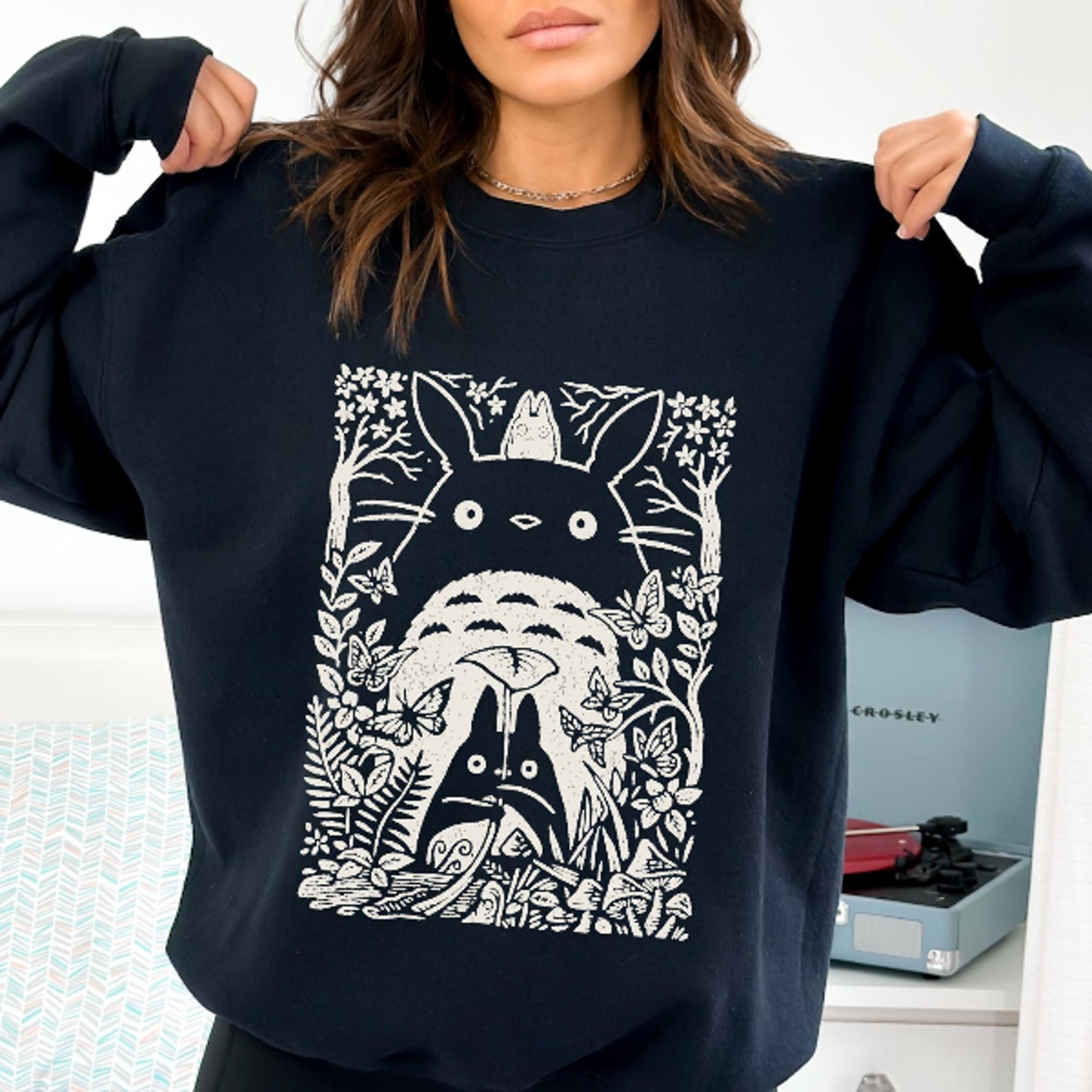 vintage my neighbor totoro sketch shirt, studio ghibli anime tee, totoro t-shirt, anime t-shirt, spirited away shirt, an