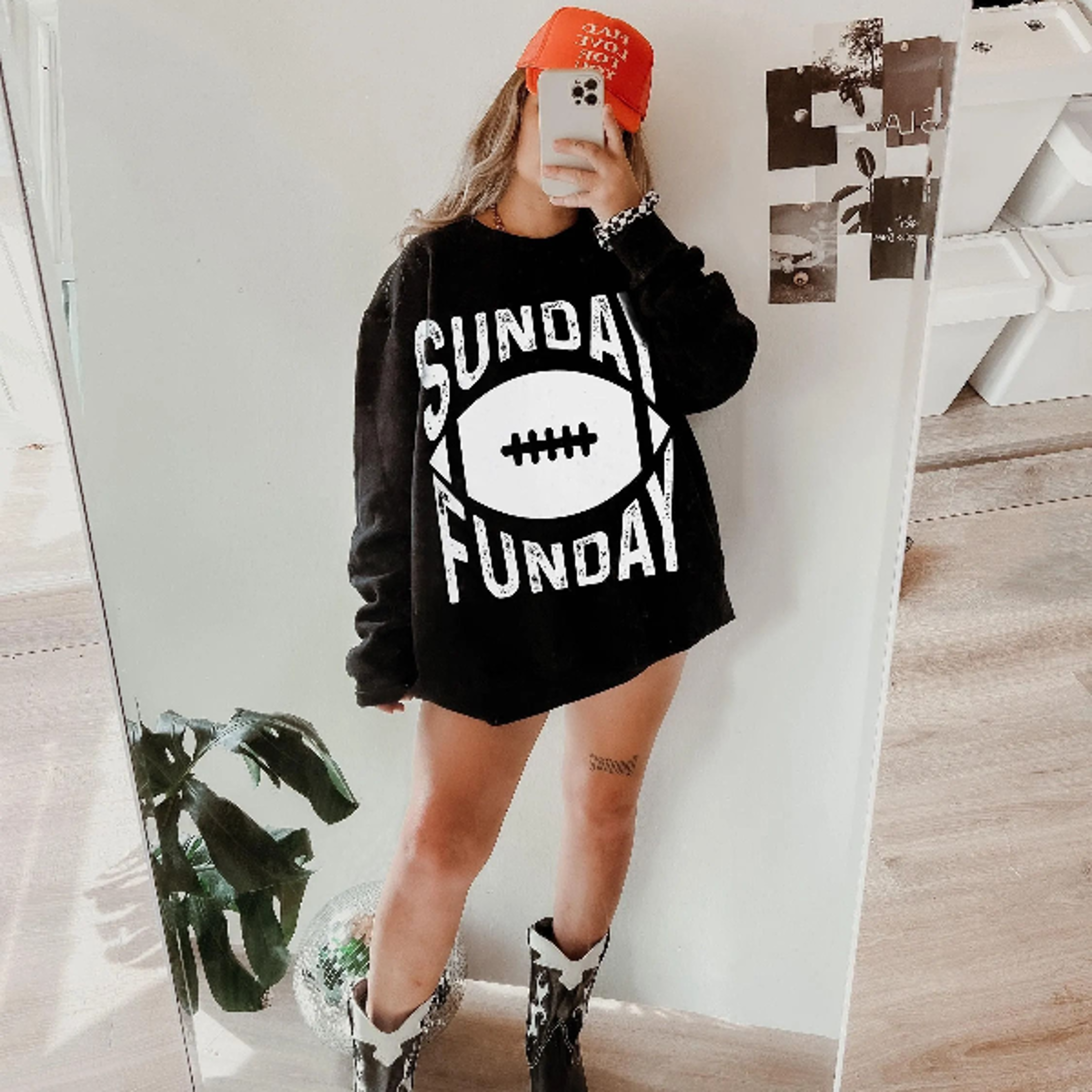 sunday funday sweatshirt, gildan unisex sweatshirt, football sweatshirt, cute sweatshirt,