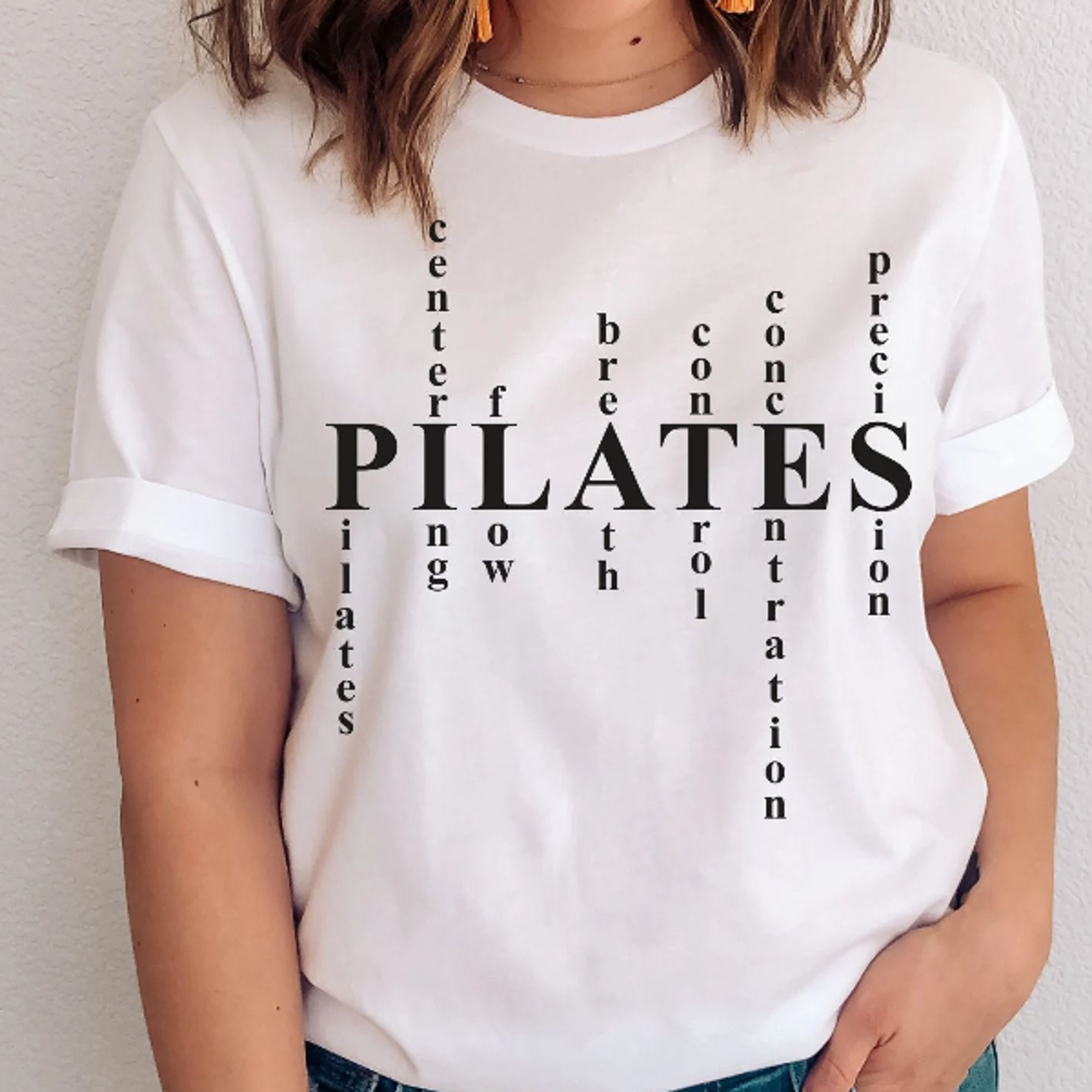 pilates principles shirt fitness motivation tee