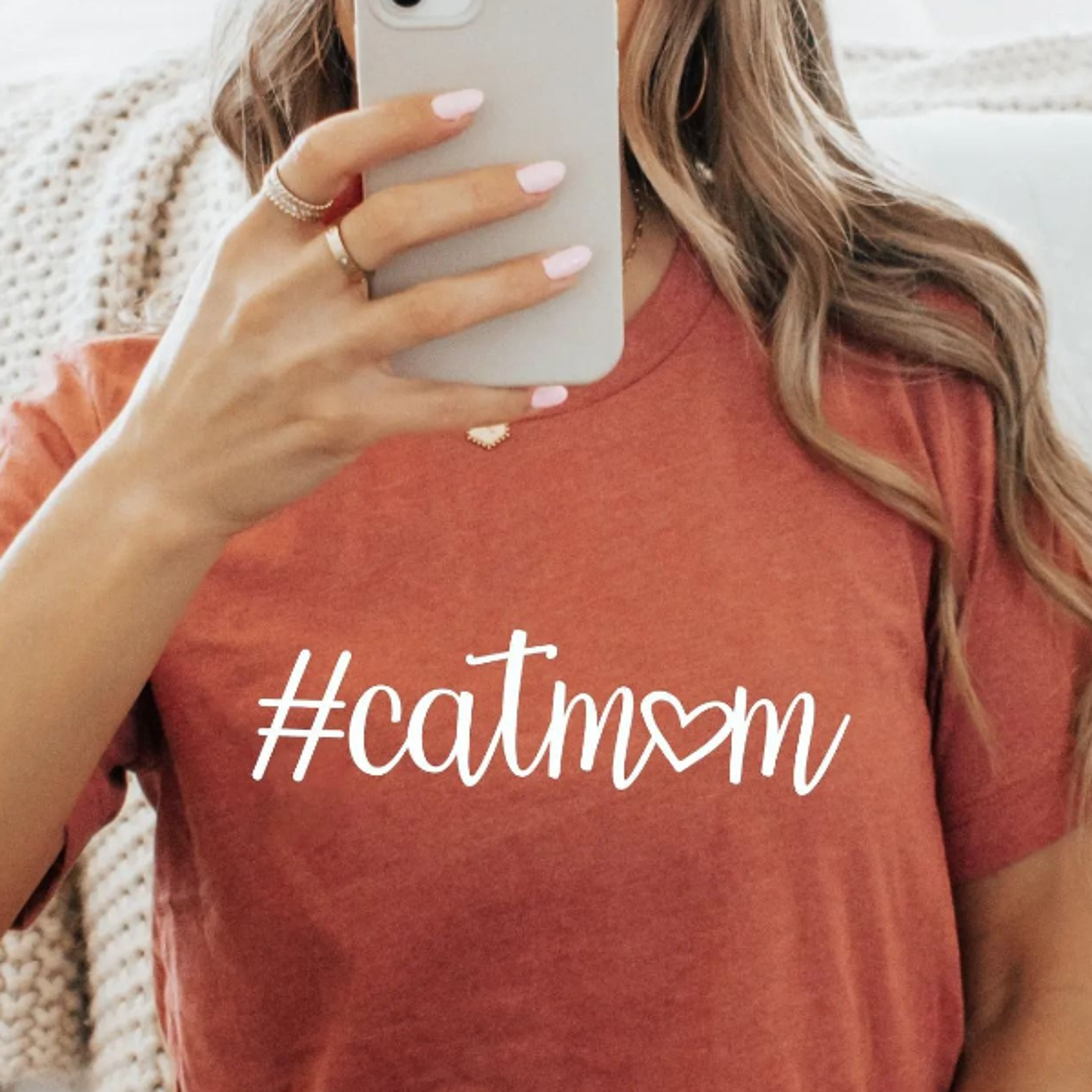 cat mom t-shirt cozy cat lover tee