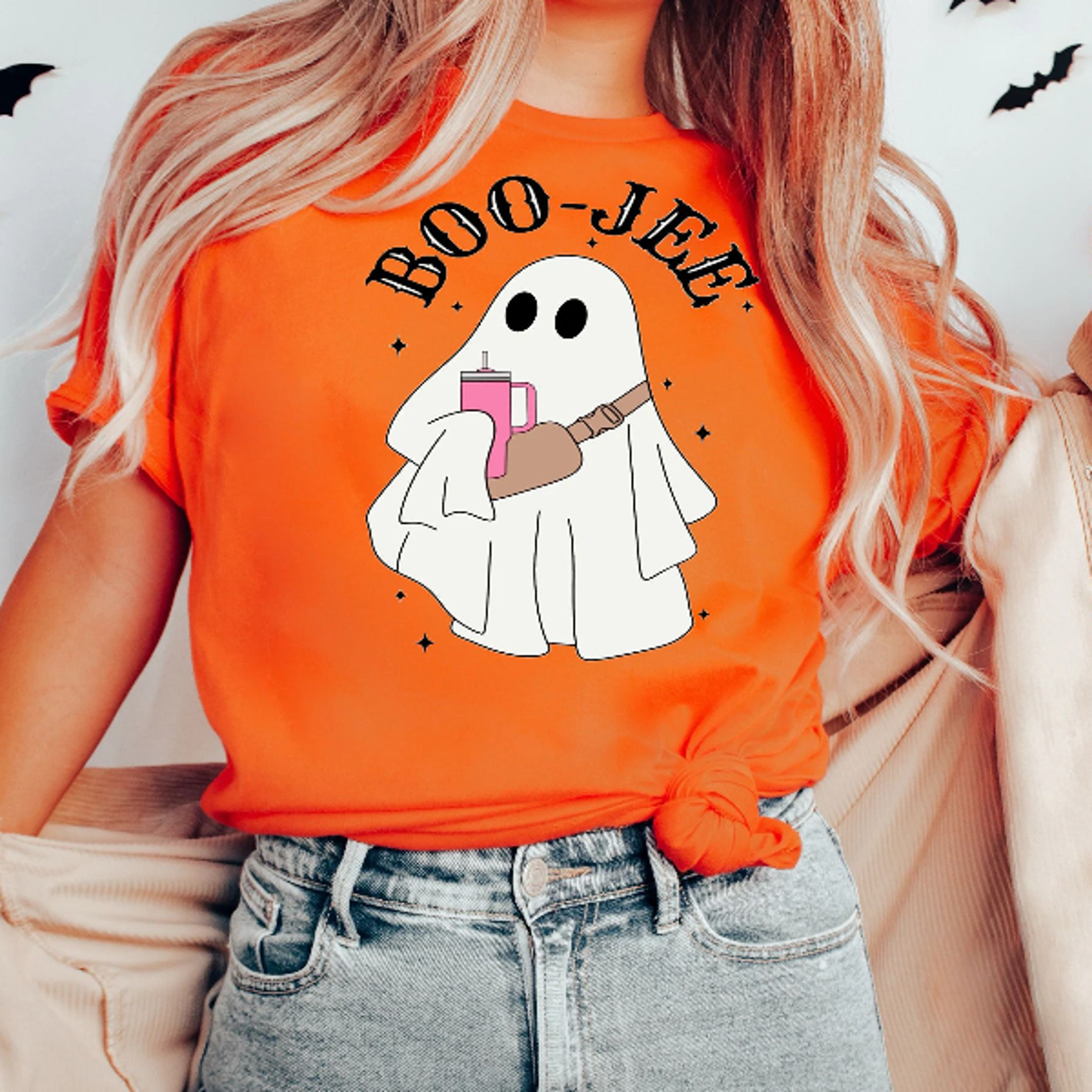 boo jee shirt cute funny halloween ghost sweatshirt