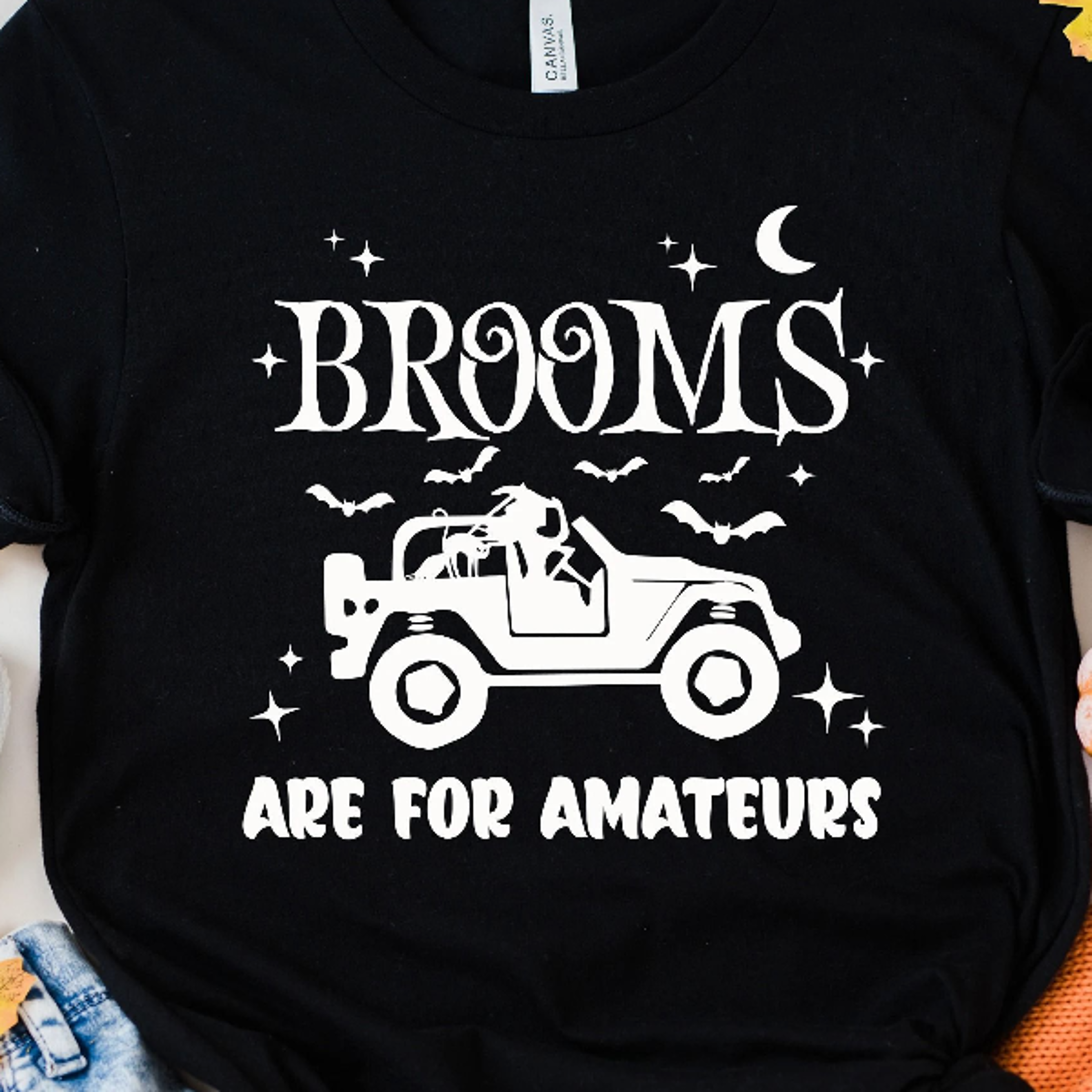 brooms are for amateurs shirt funny witch offroad halloween tee