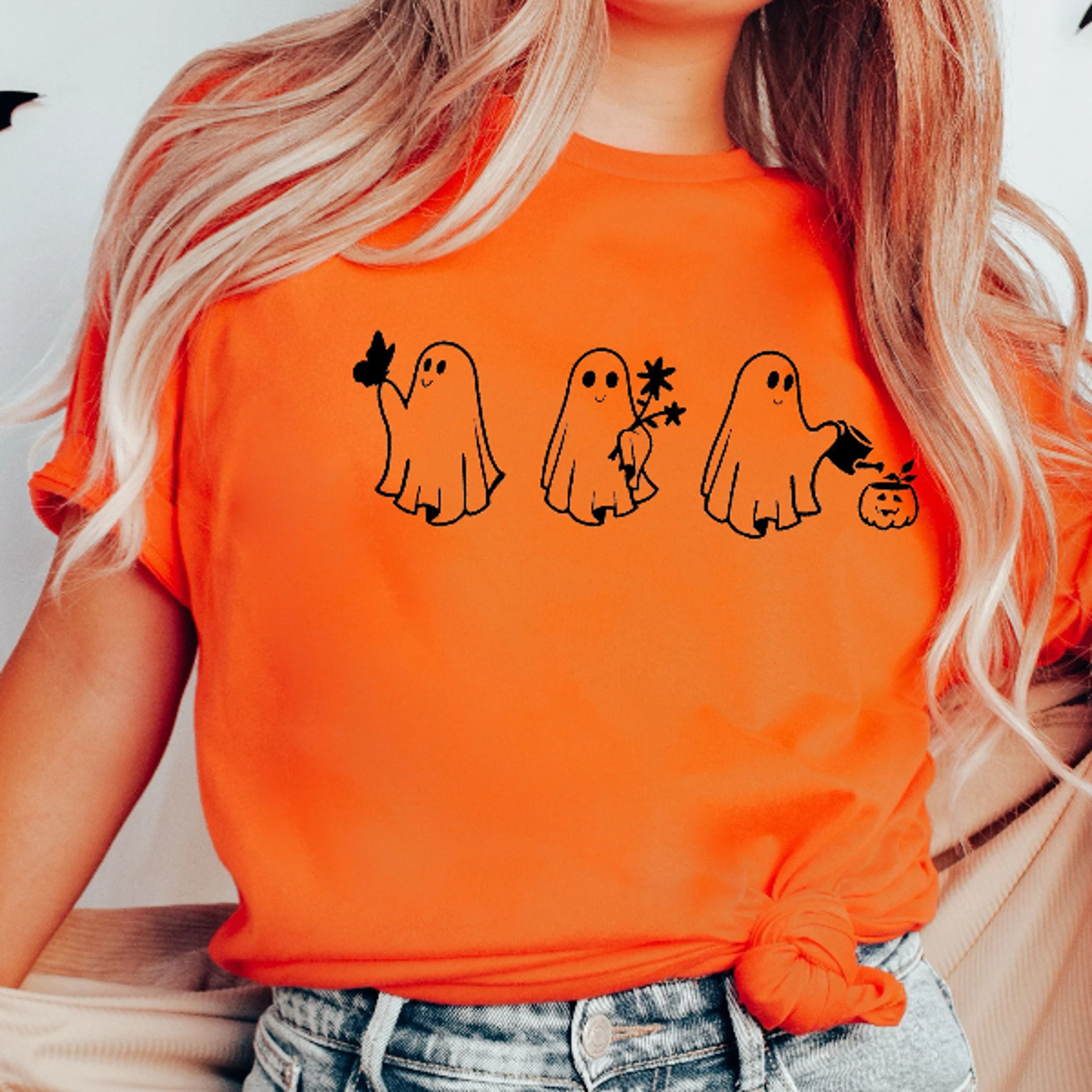 plant lover halloween shirt funny ghost plant mom spooky tee
