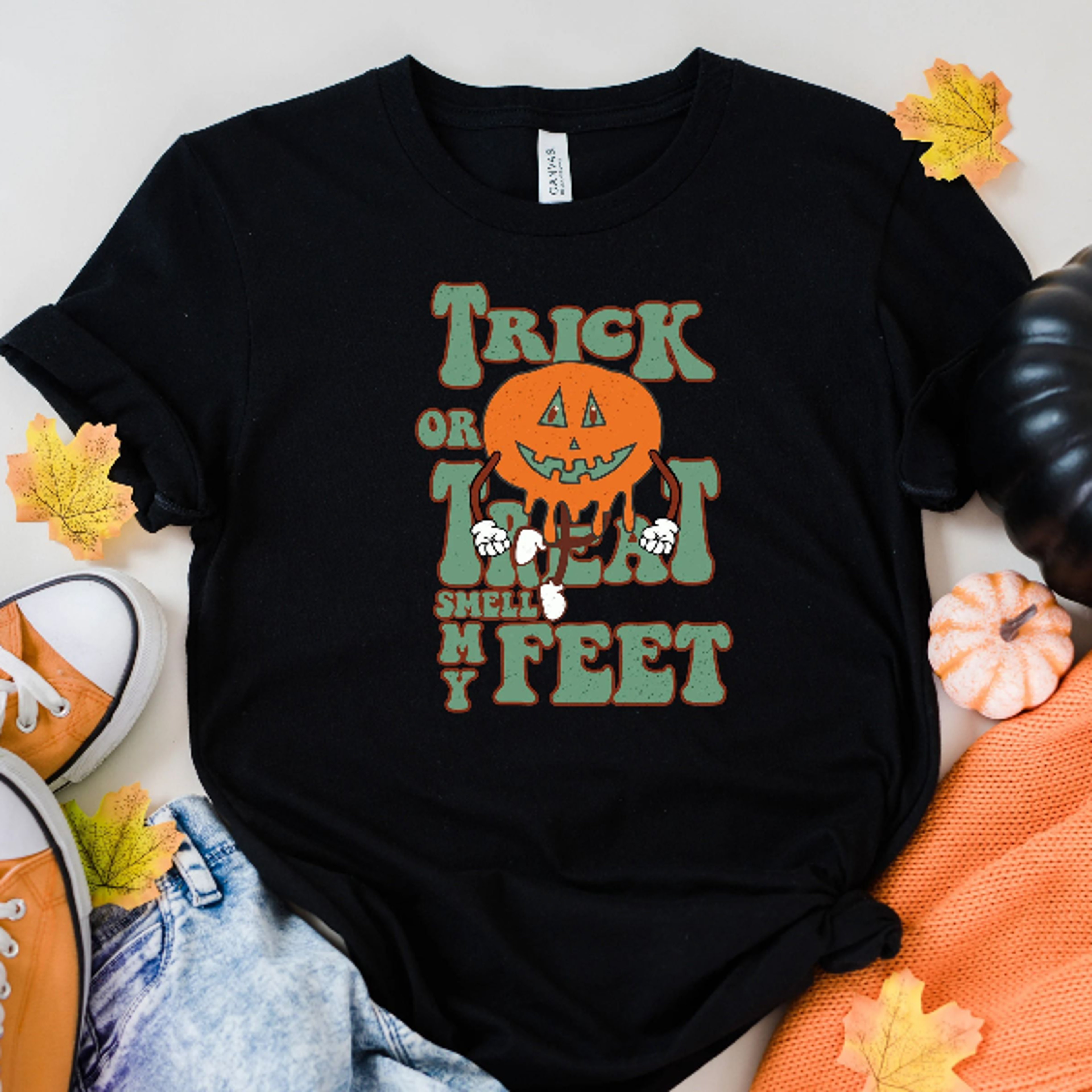 trick or treat shirt funny halloween graphic tee