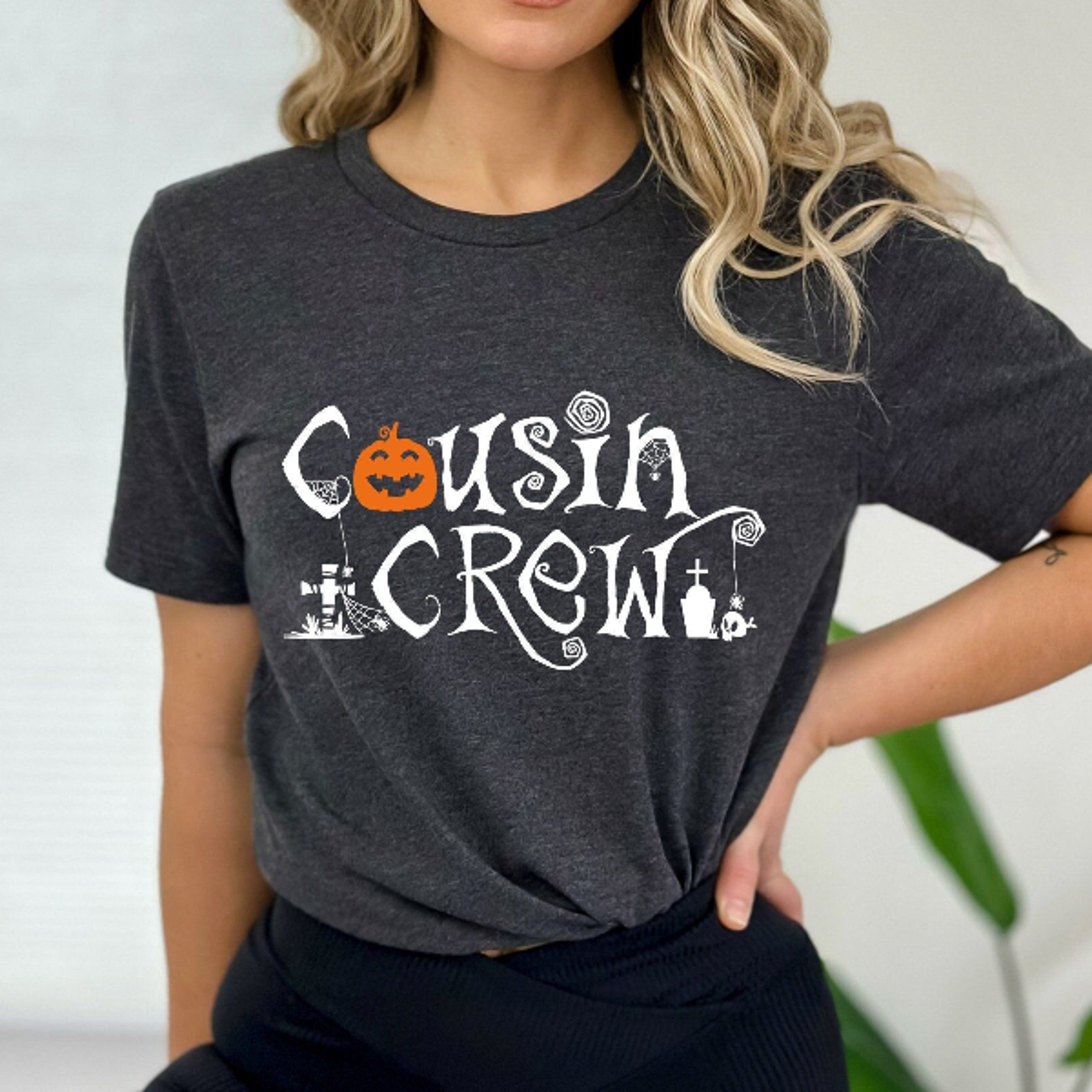 halloween cousin crew shirt family matching spooky tee