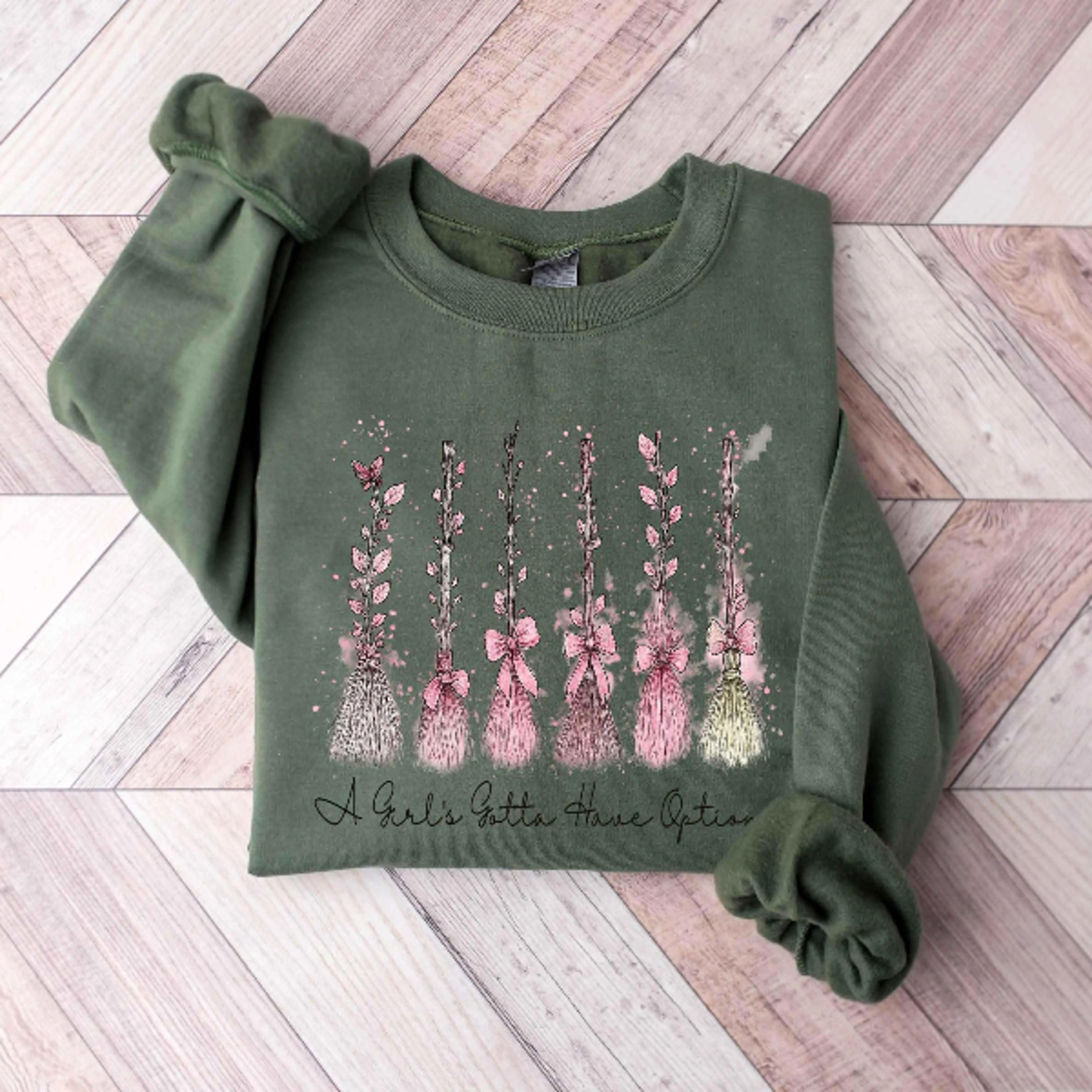 A Girl Gotta Have Options Sweatshirt Spooky Halloween Cute Hoodie Tee 2