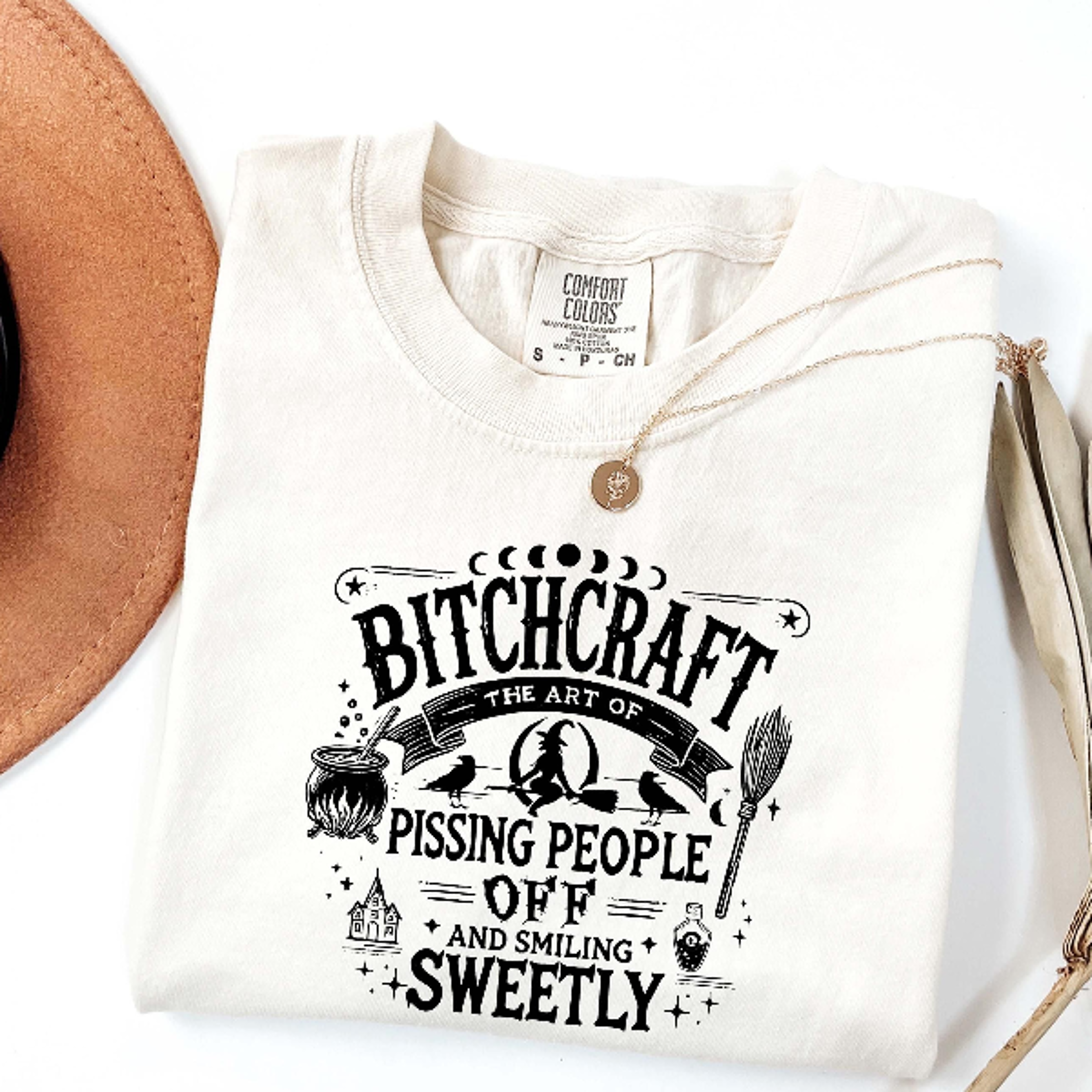 bitch craft funny halloween shirt sarcastic witch sweatshirt hoodie