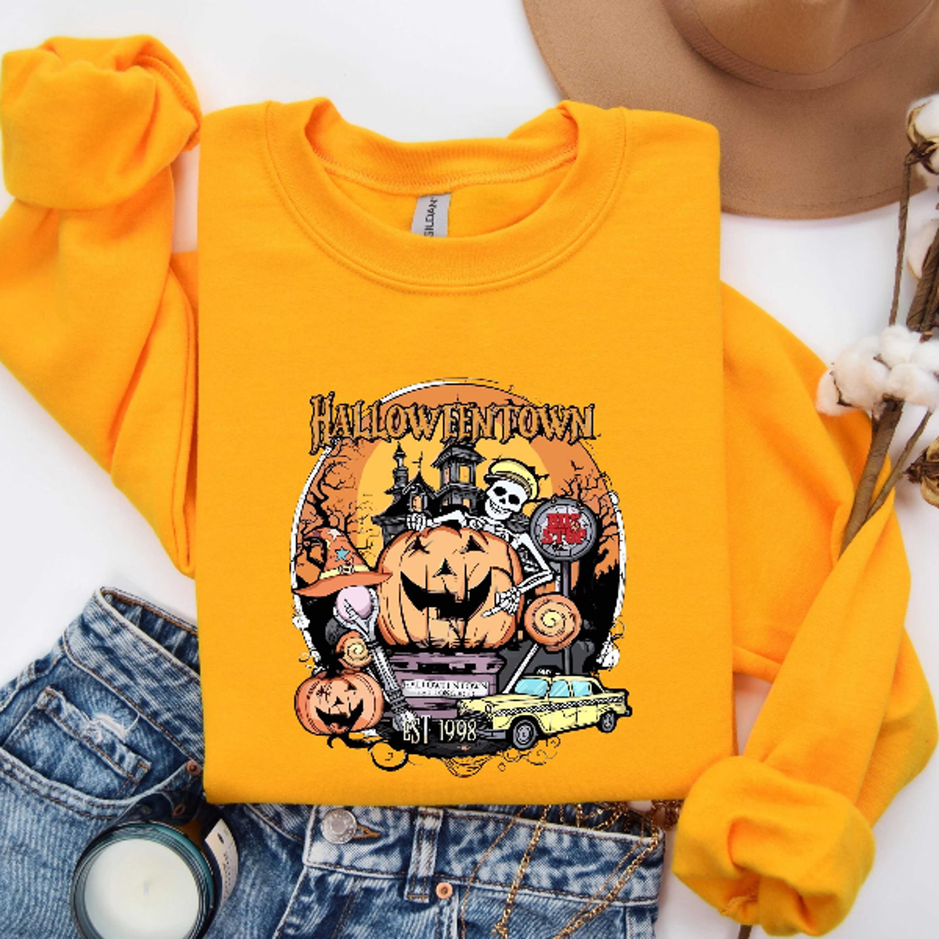 halloweentown est 1998 sweatshirt vintage halloween town hoodie