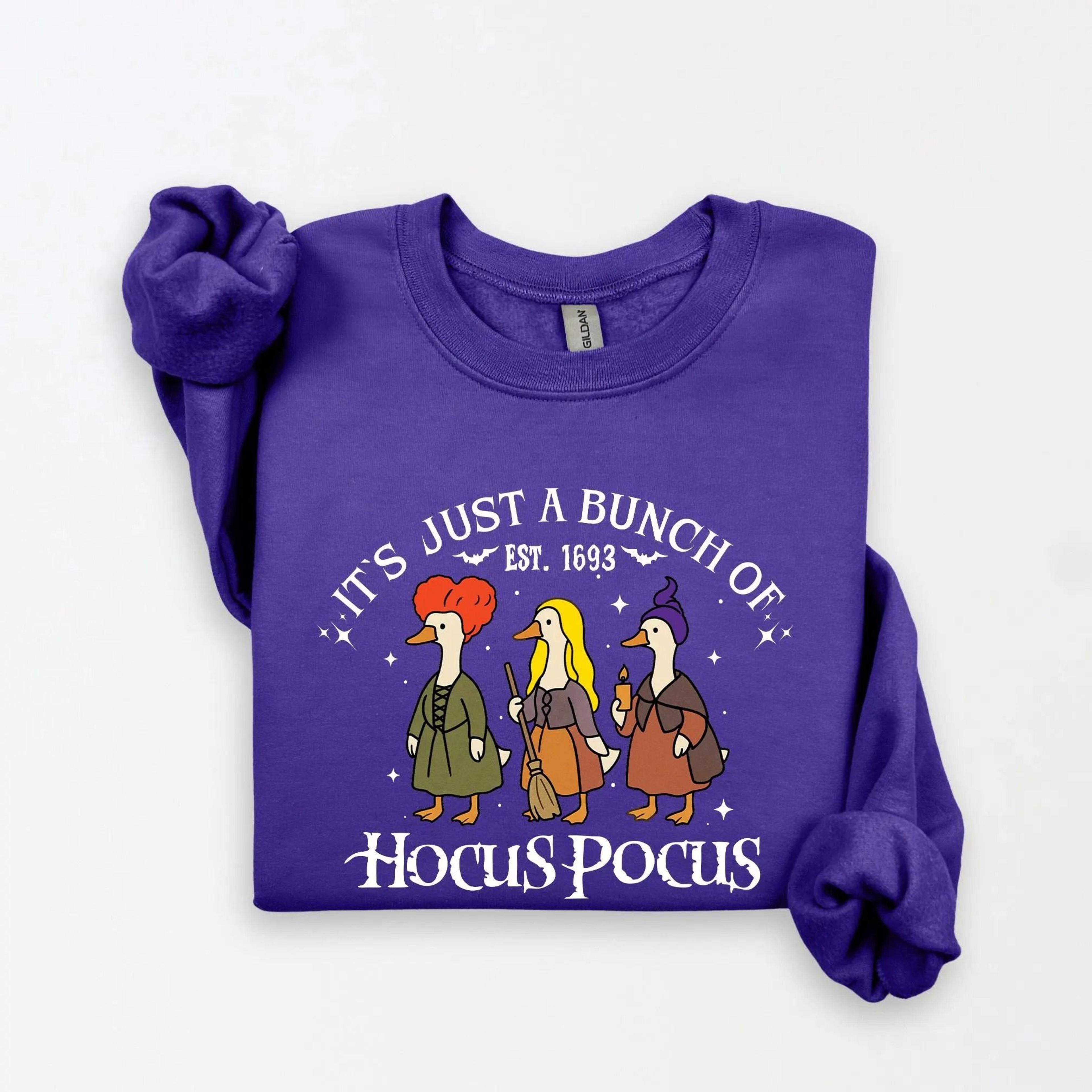 Its Just A Bunch Of Hocus Pocus Sweatshirt Sanderson Sisters Hoodie 2