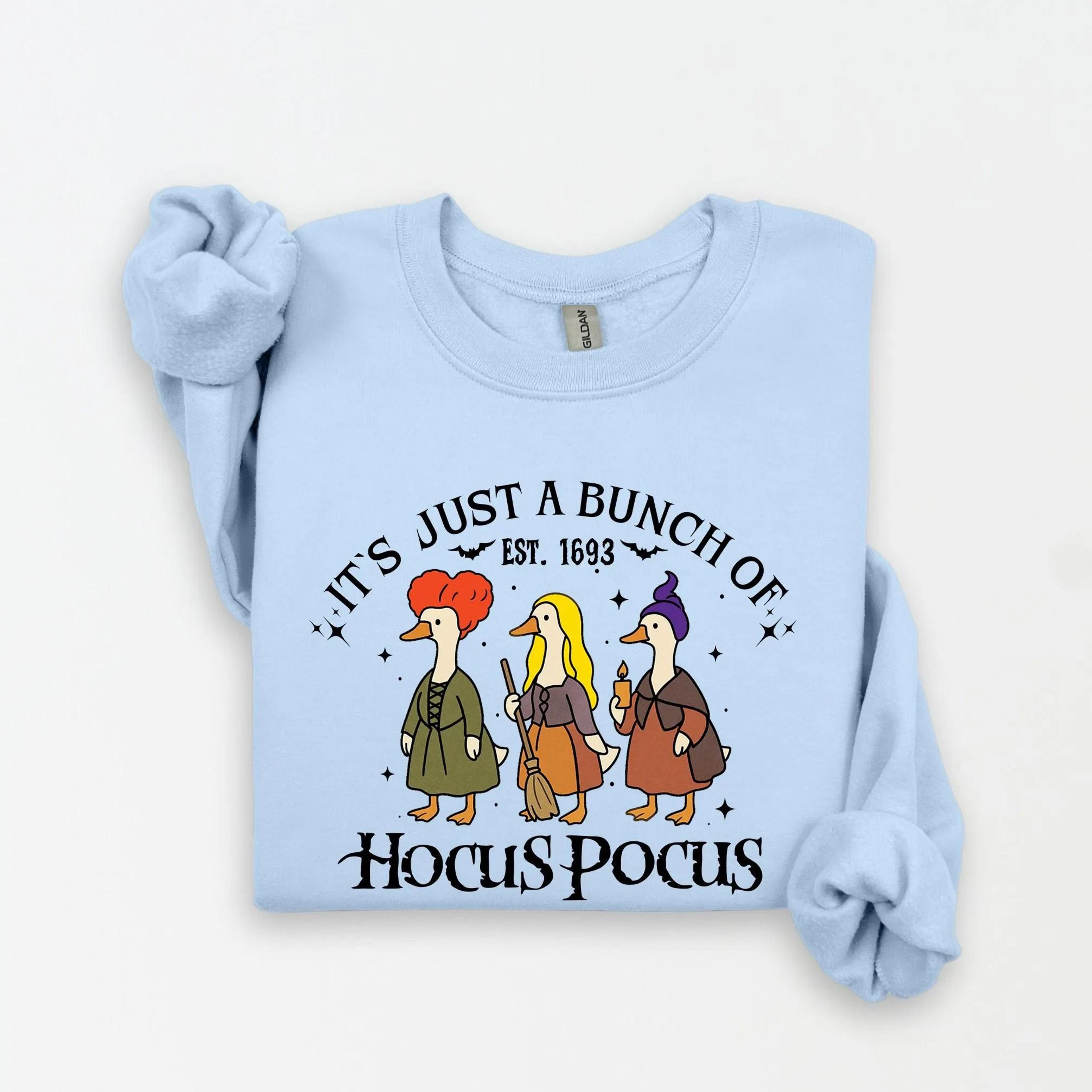 Its Just A Bunch Of Hocus Pocus Sweatshirt Sanderson Sisters Hoodie 3
