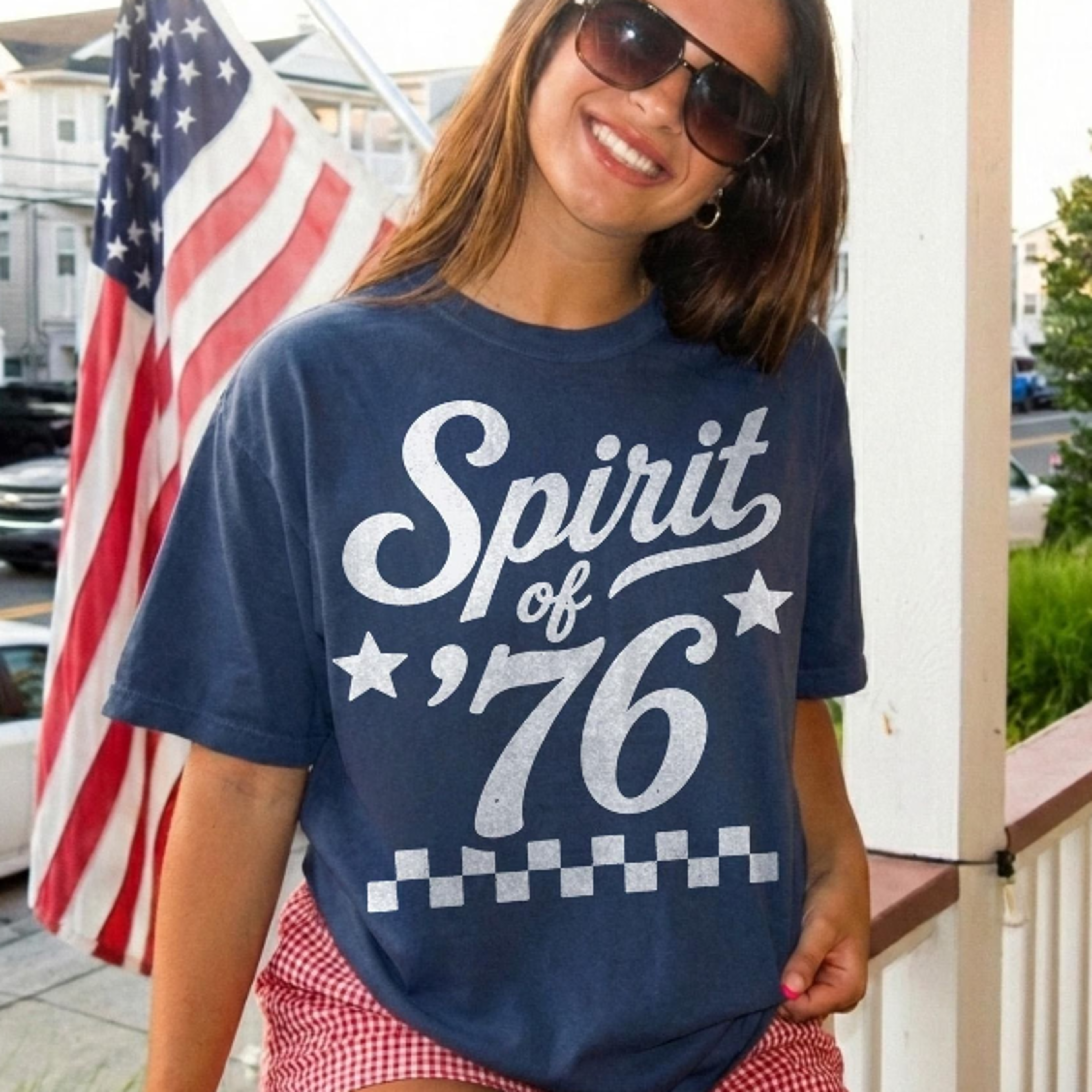 spirit of 76 shirt, america 250 years patriotic graphic tee, freedom celebration 1776 2026