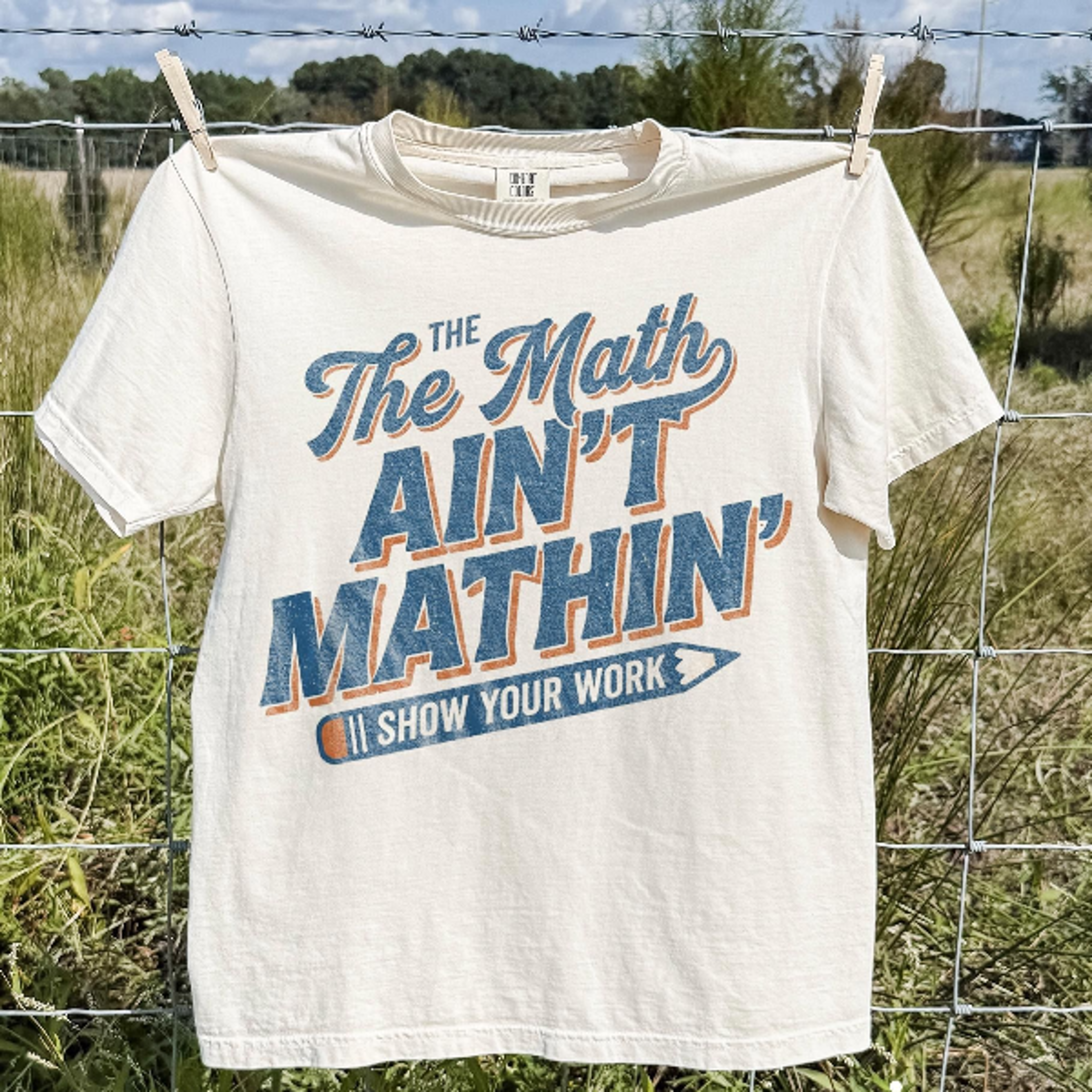 funny math teacher graphic tee, the math ain't mathin classroom shirt, back to school educator gift