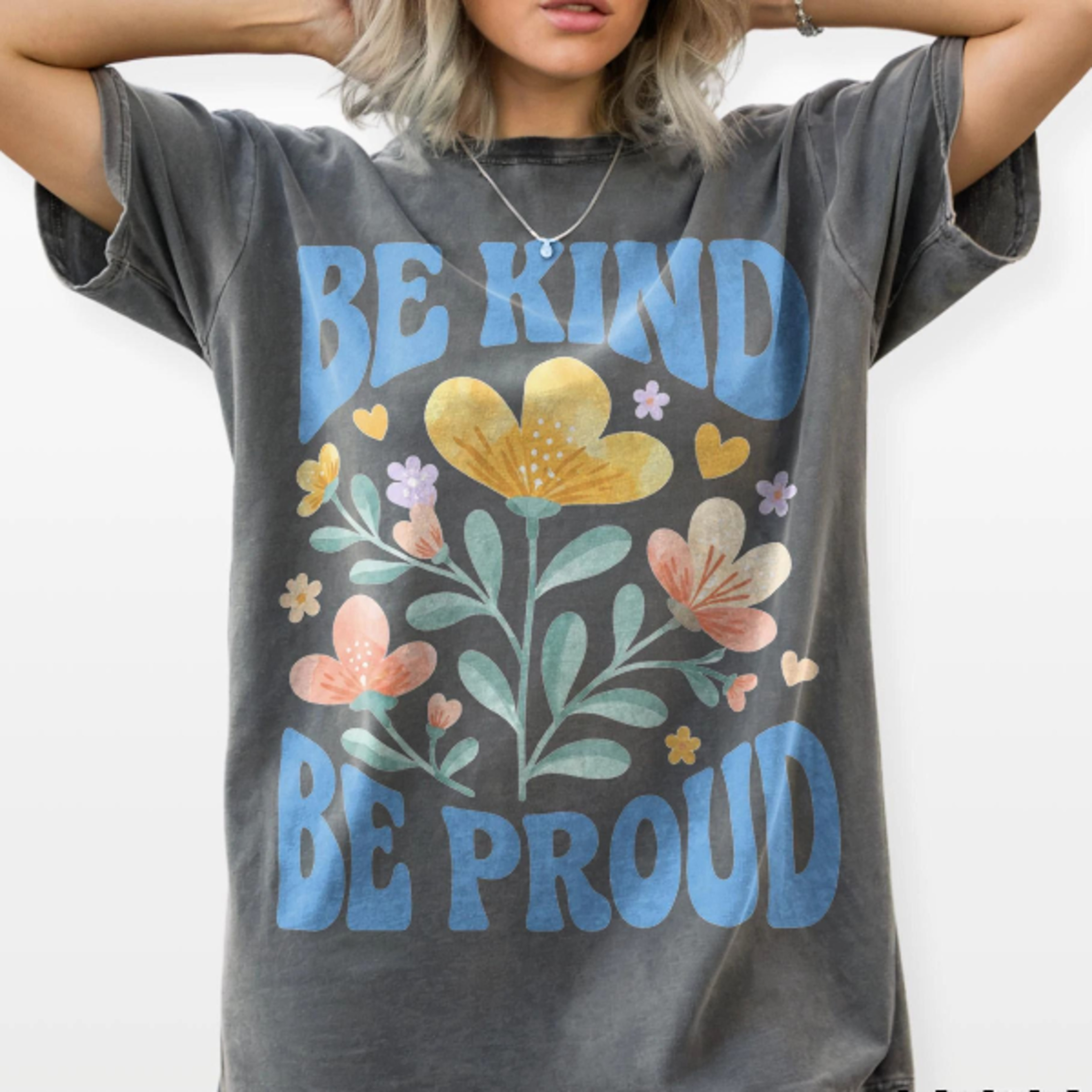 kindness message graphic tee, positive teacher character building shirt, school staff inspiration top