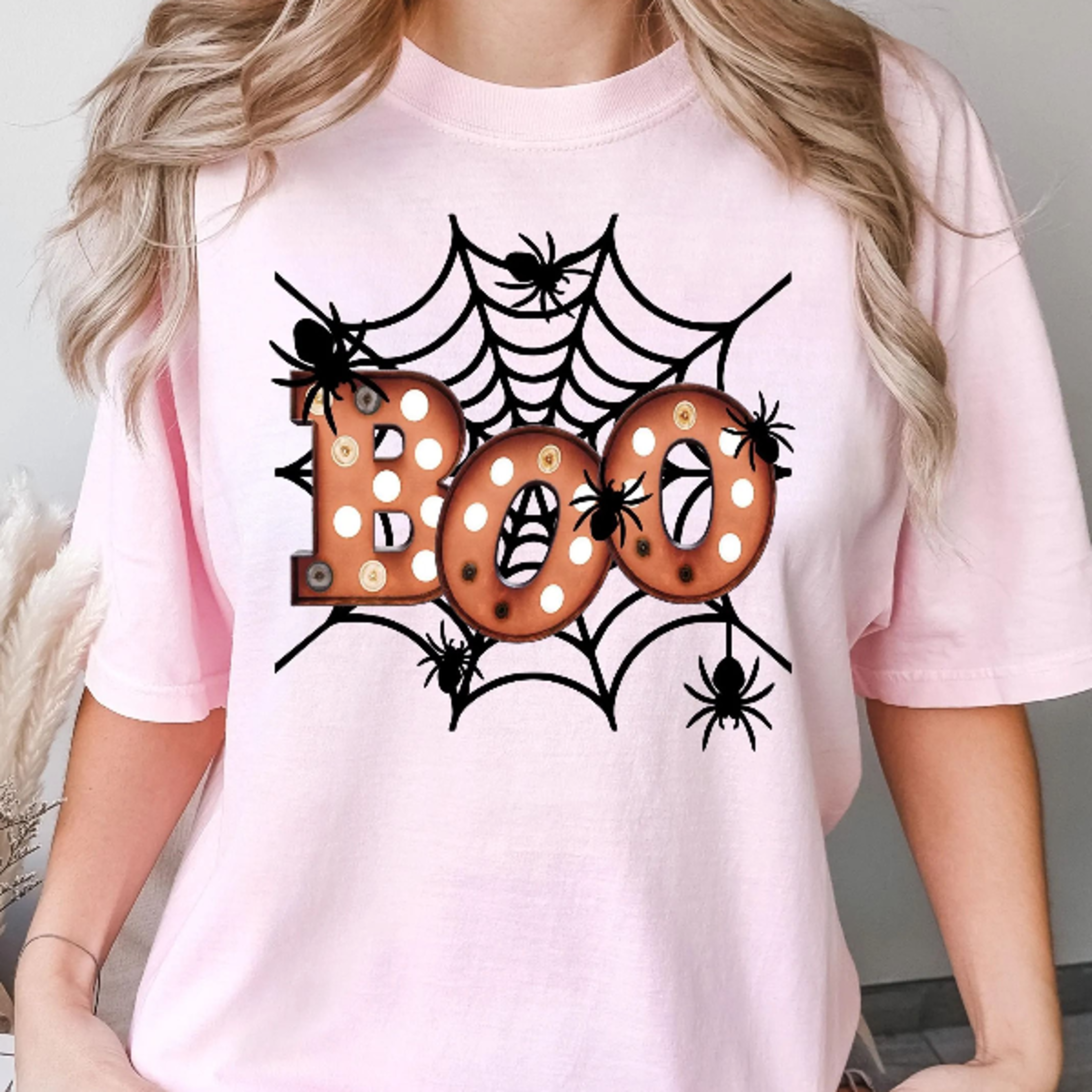 boo spider shirt, spider halloween shirt, boo halloween t-shirt, halloween gift, halloween party 2025 shirt, spooky seas