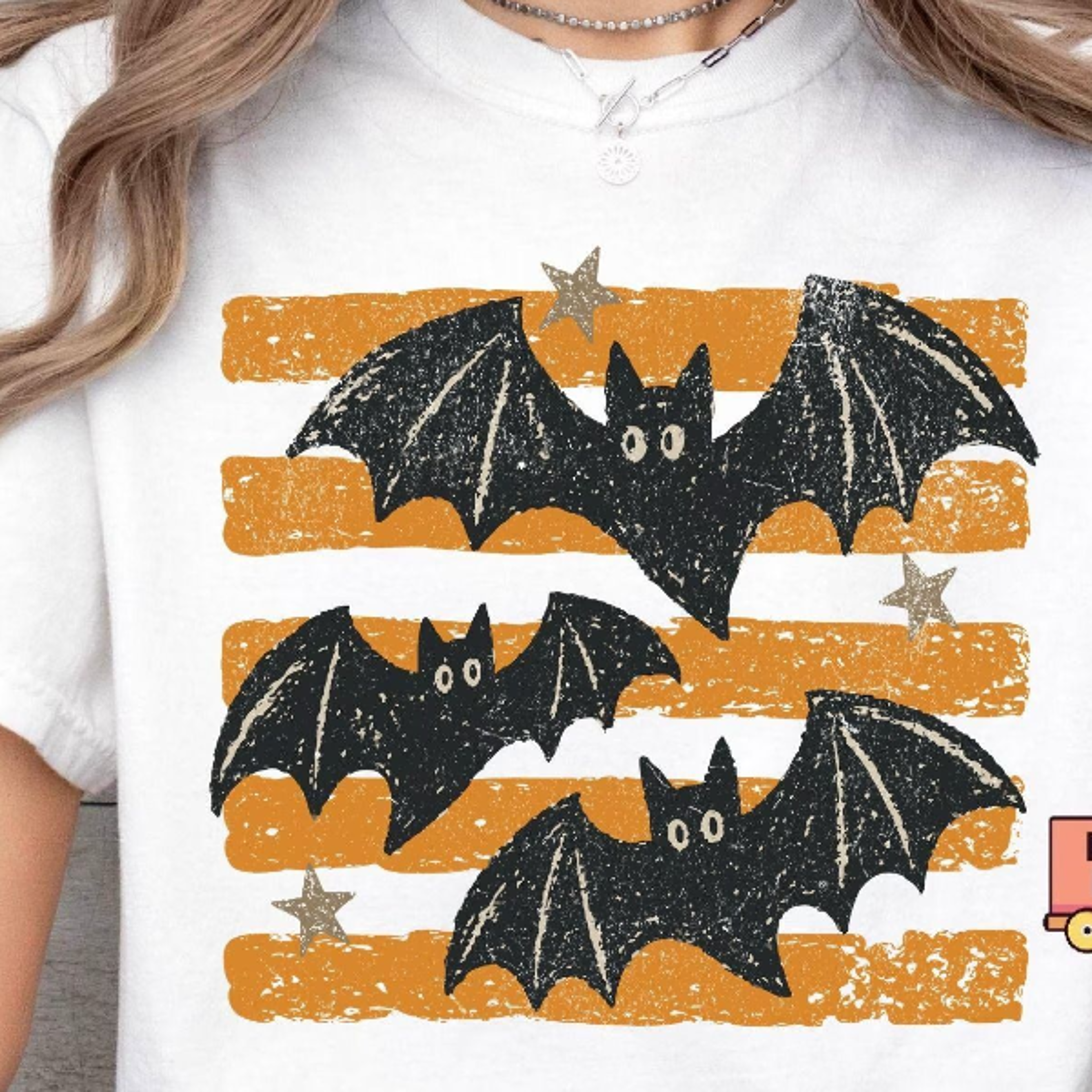 halloween bats striped t-shirt spooky seasonal shirt, bat graphic tee,trick or treat shirt fall season tee