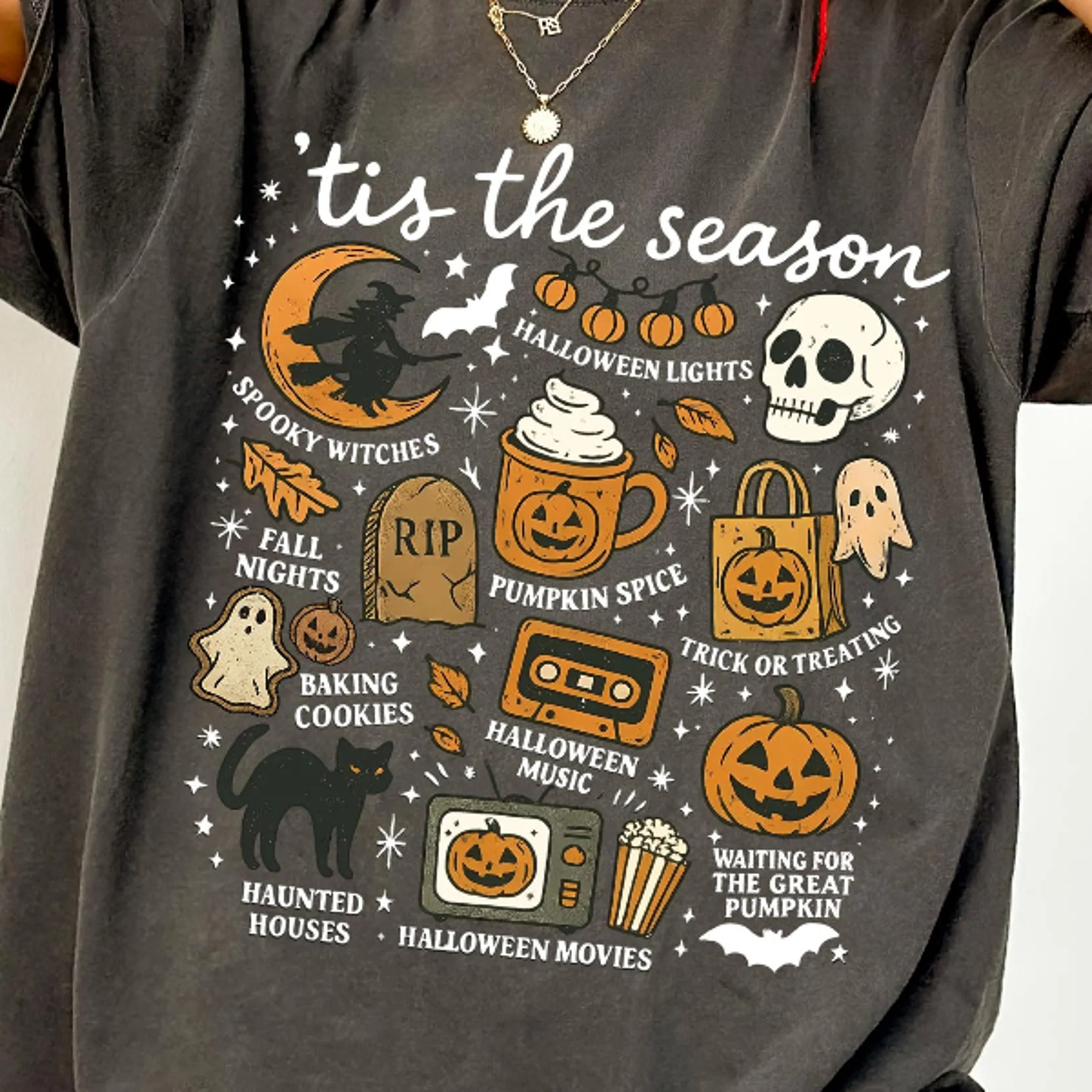 vintage retro halloween comfort shirt | tis the season halloween tee tshirt | halloween shirt | fall witches bla