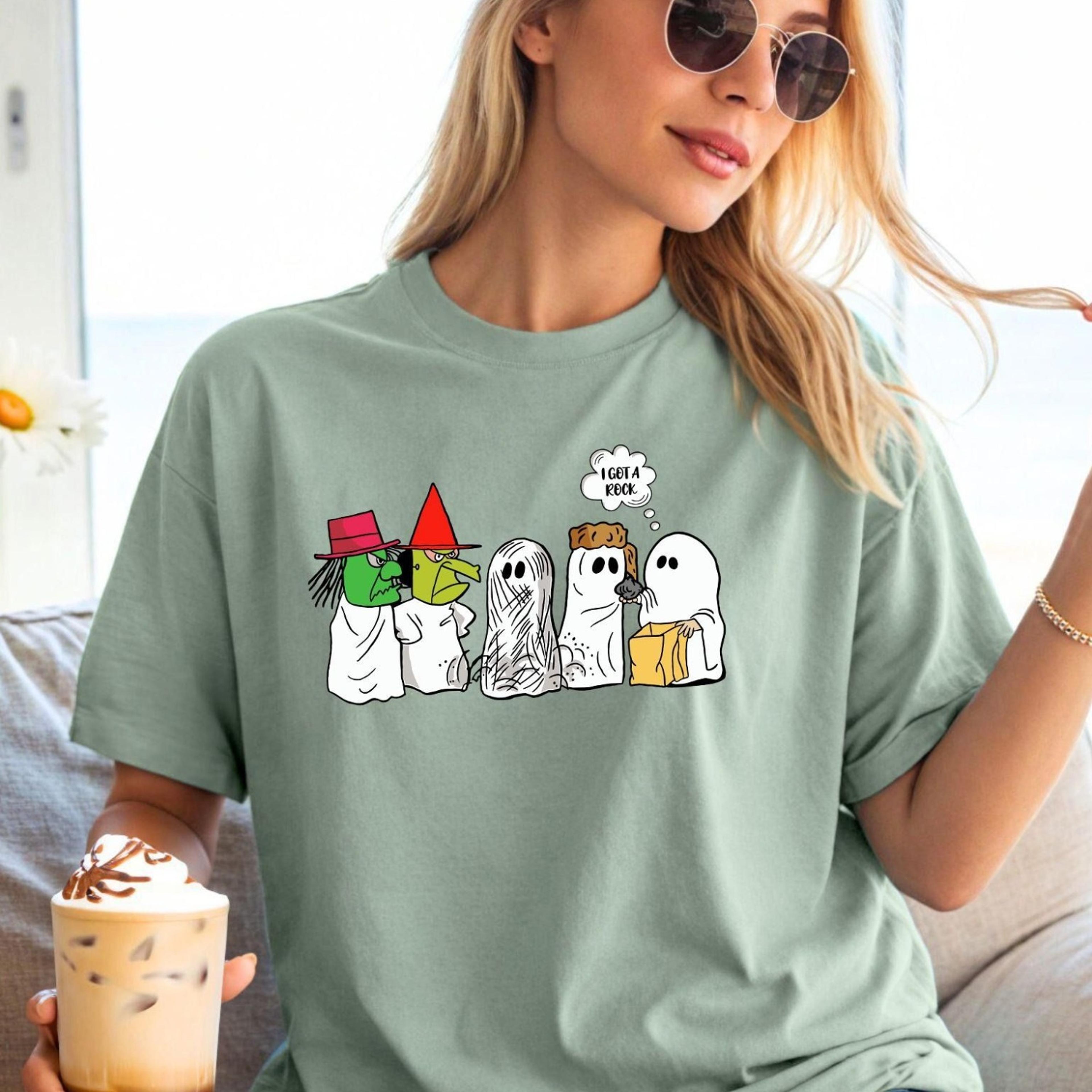 I Got A Rock Halloween Meme Shirt Custom Comfort Halloween T Shirt Funny Ghost TShirt Spooky Shirt  